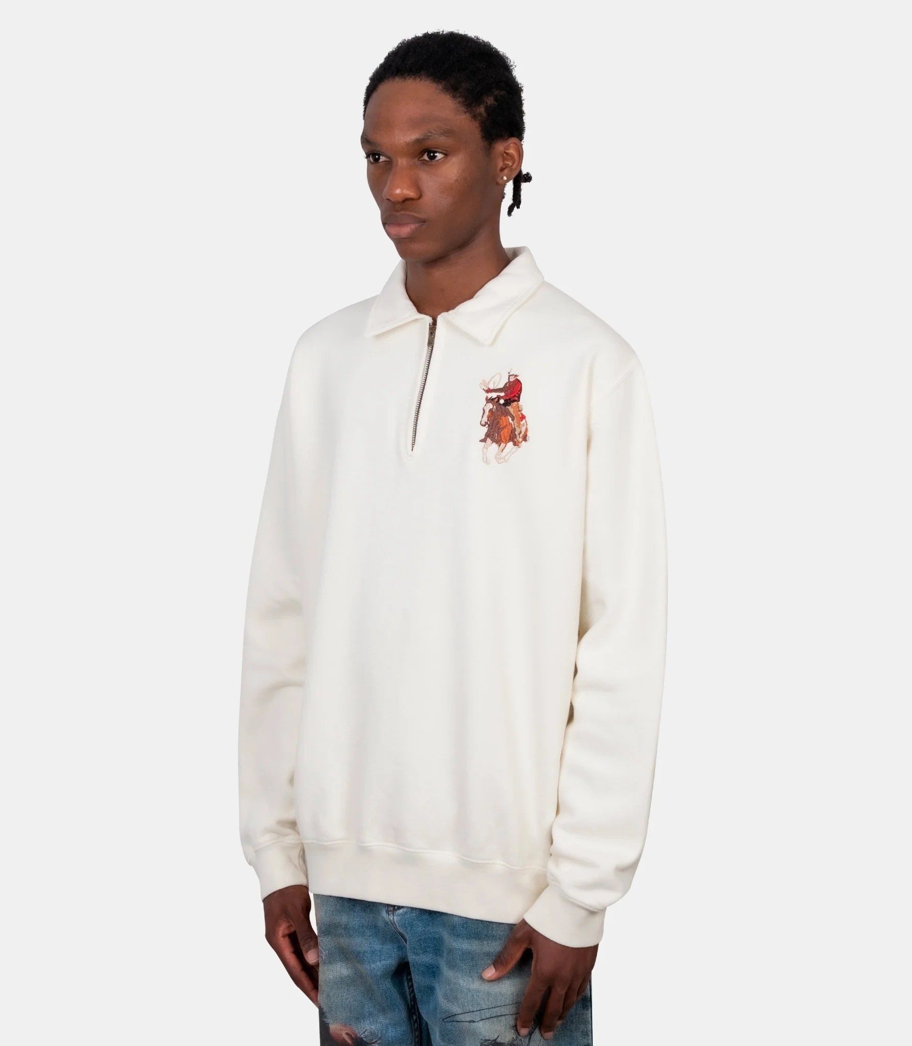 Polo zippée lasso sport - Image 3