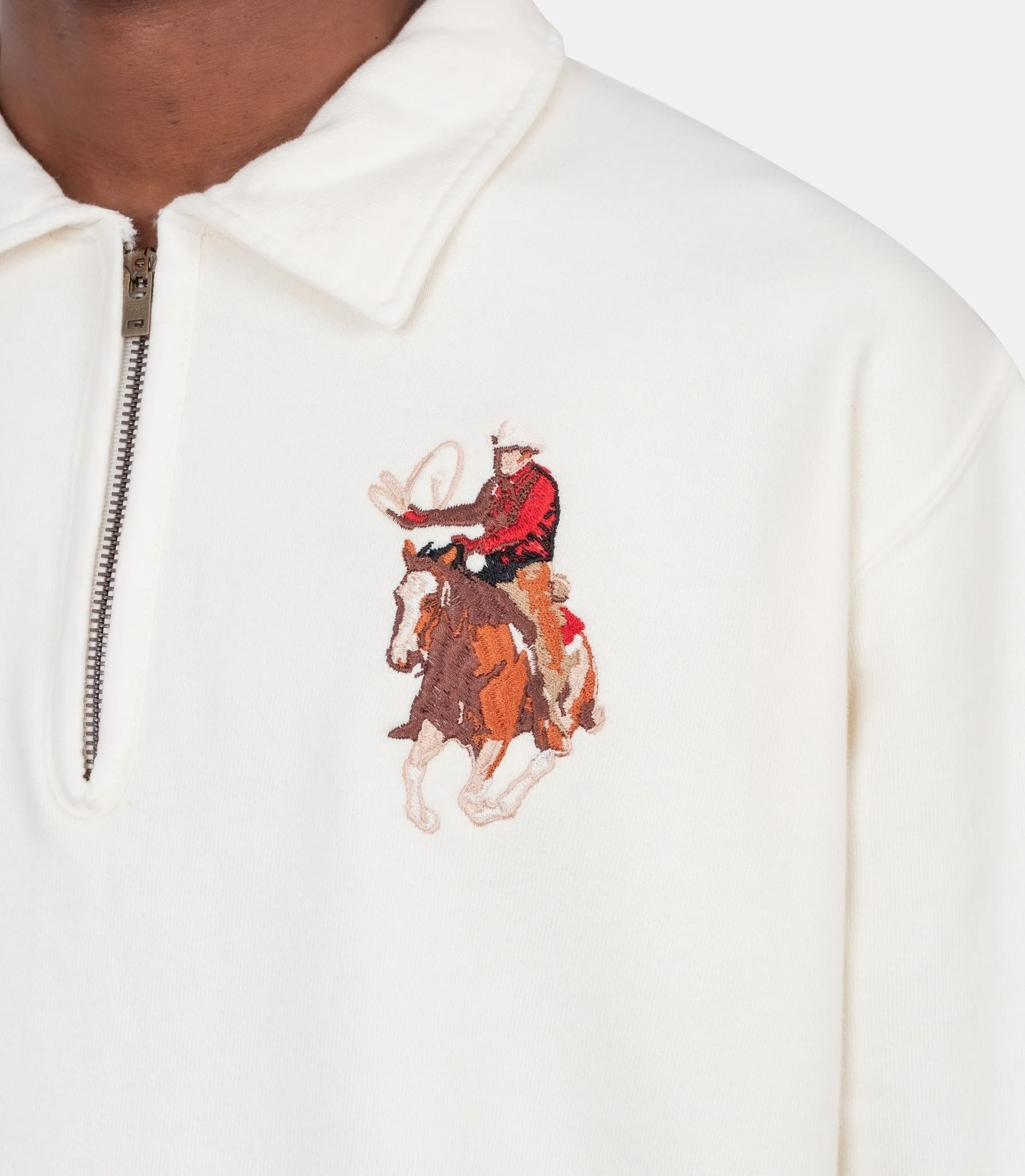 Polo zippée lasso sport - Image 4