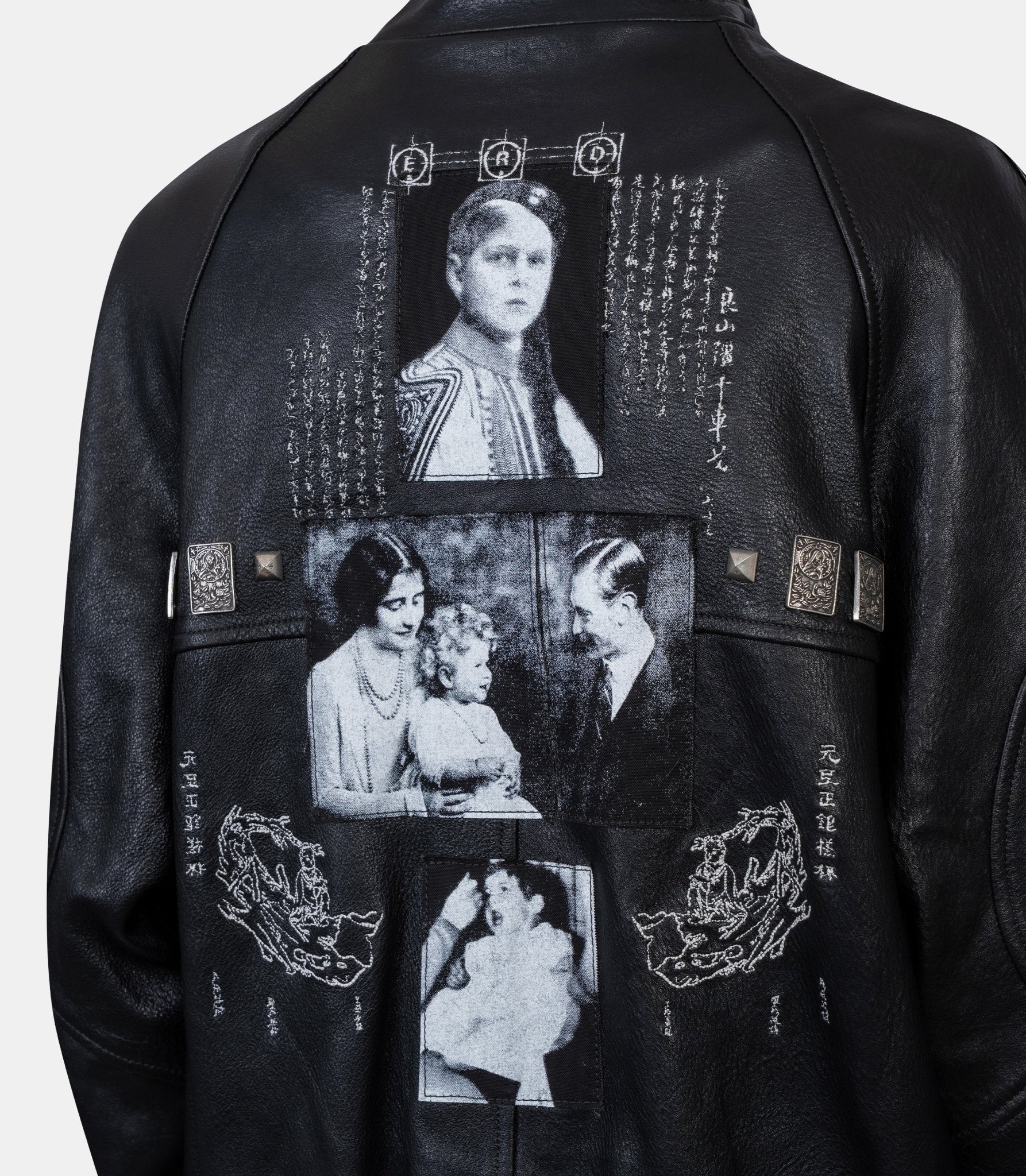 Veste en cuir studded prince phillip’s childhood - Image 4