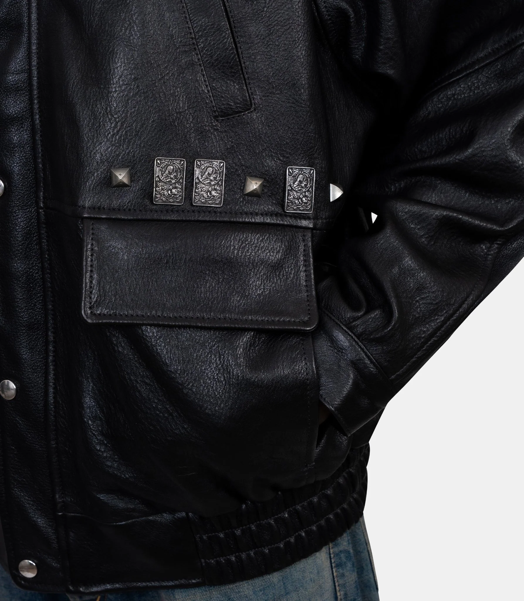 Veste en cuir studded prince phillip’s childhood - Image 5