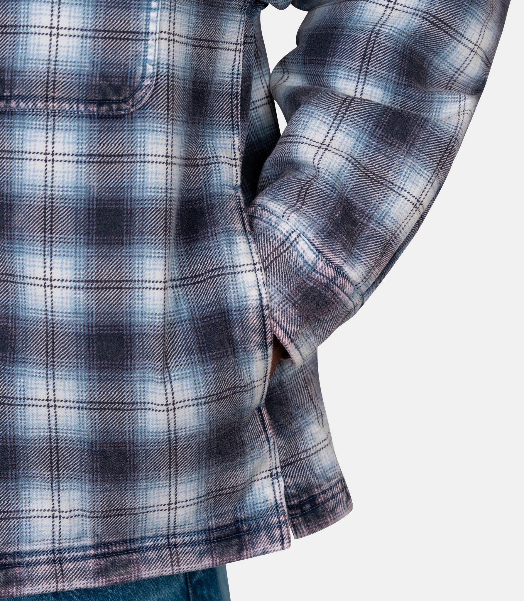 Chemise à capuche zippée - Image 5