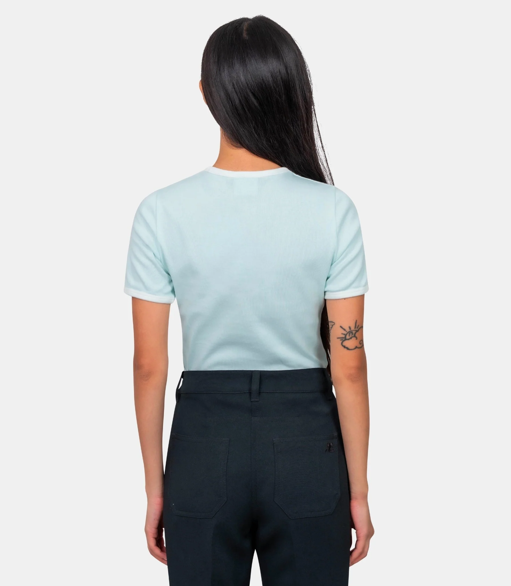 T-shirt signature contraste - Image 2