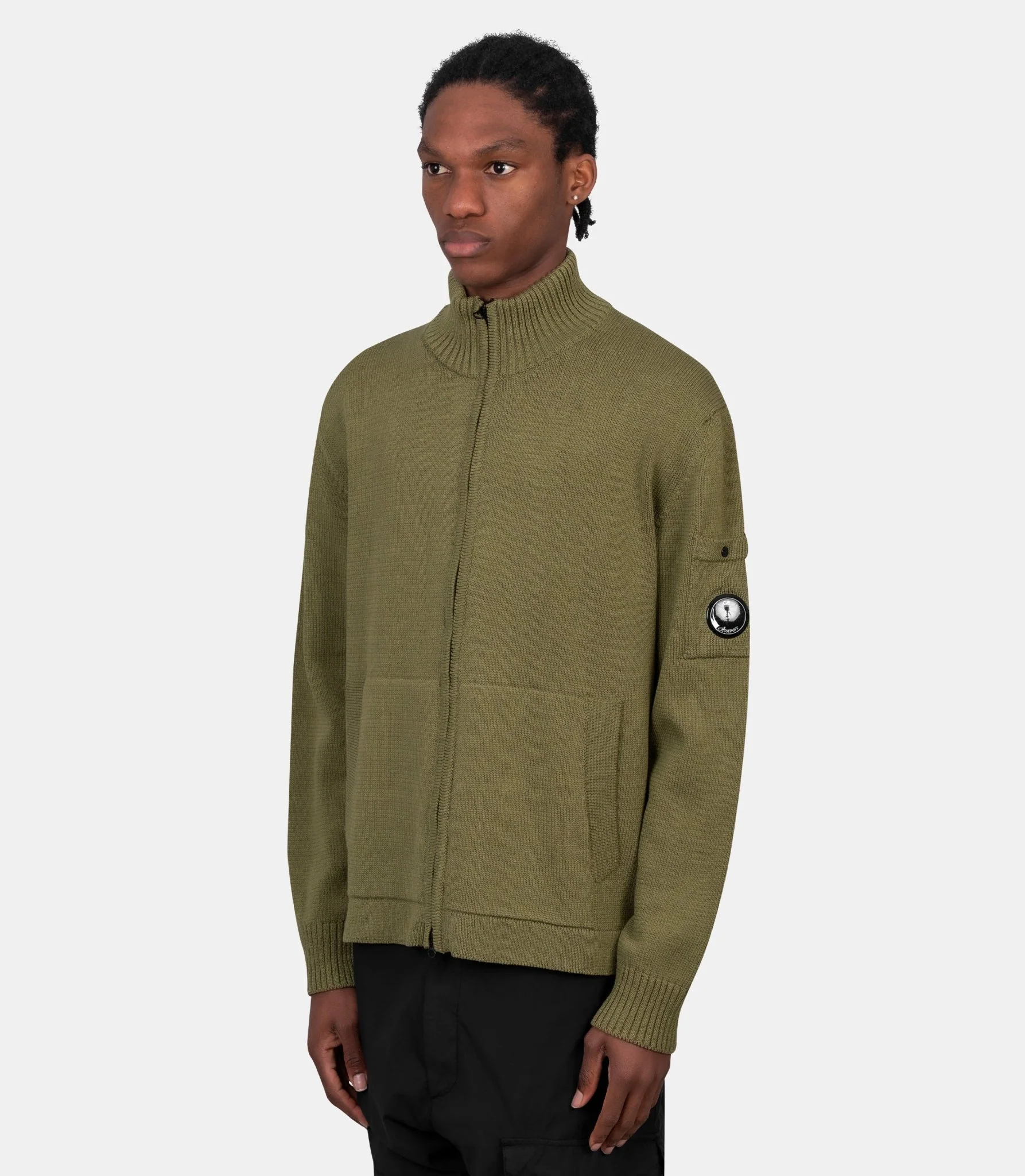 Cardigan zippé