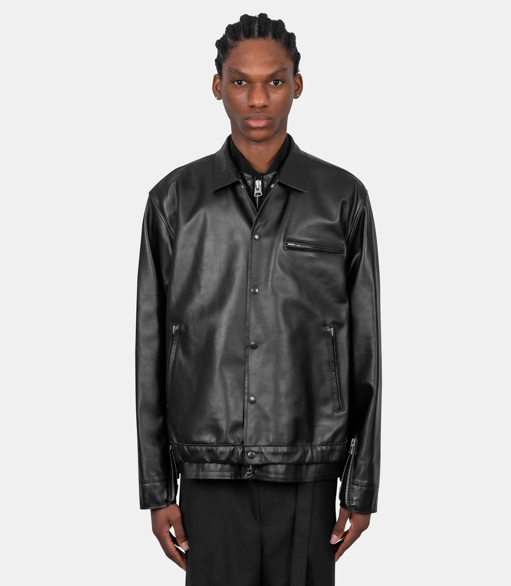 Blouson en cuir