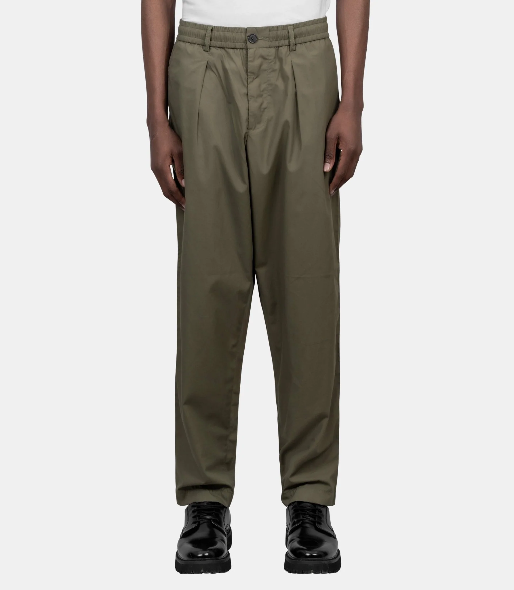 Pantalon de survêtement plissé