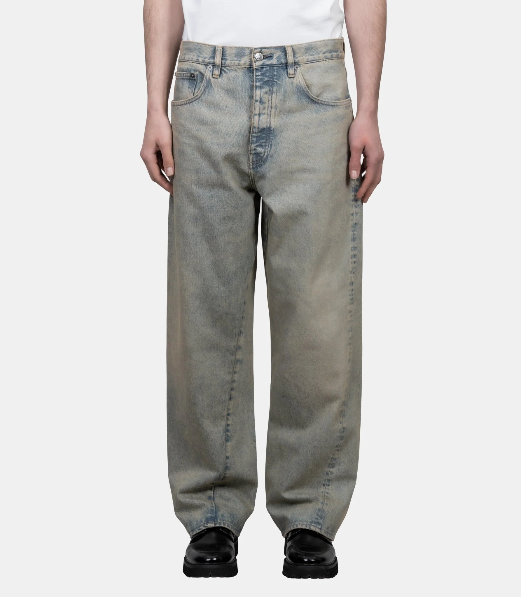 Pantalon wide twist