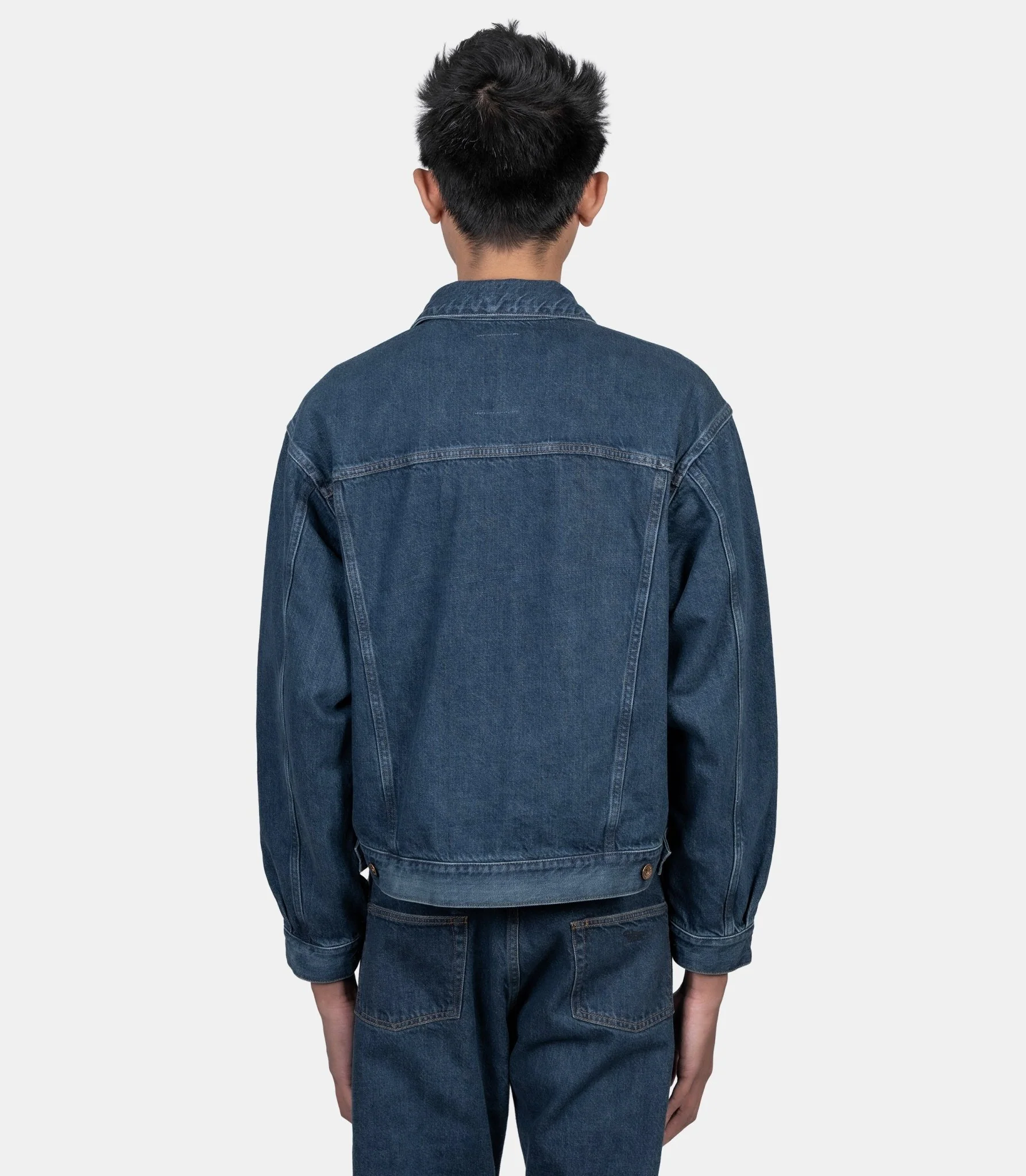 Veste en jean selvedge voyage x kuro - Image 2