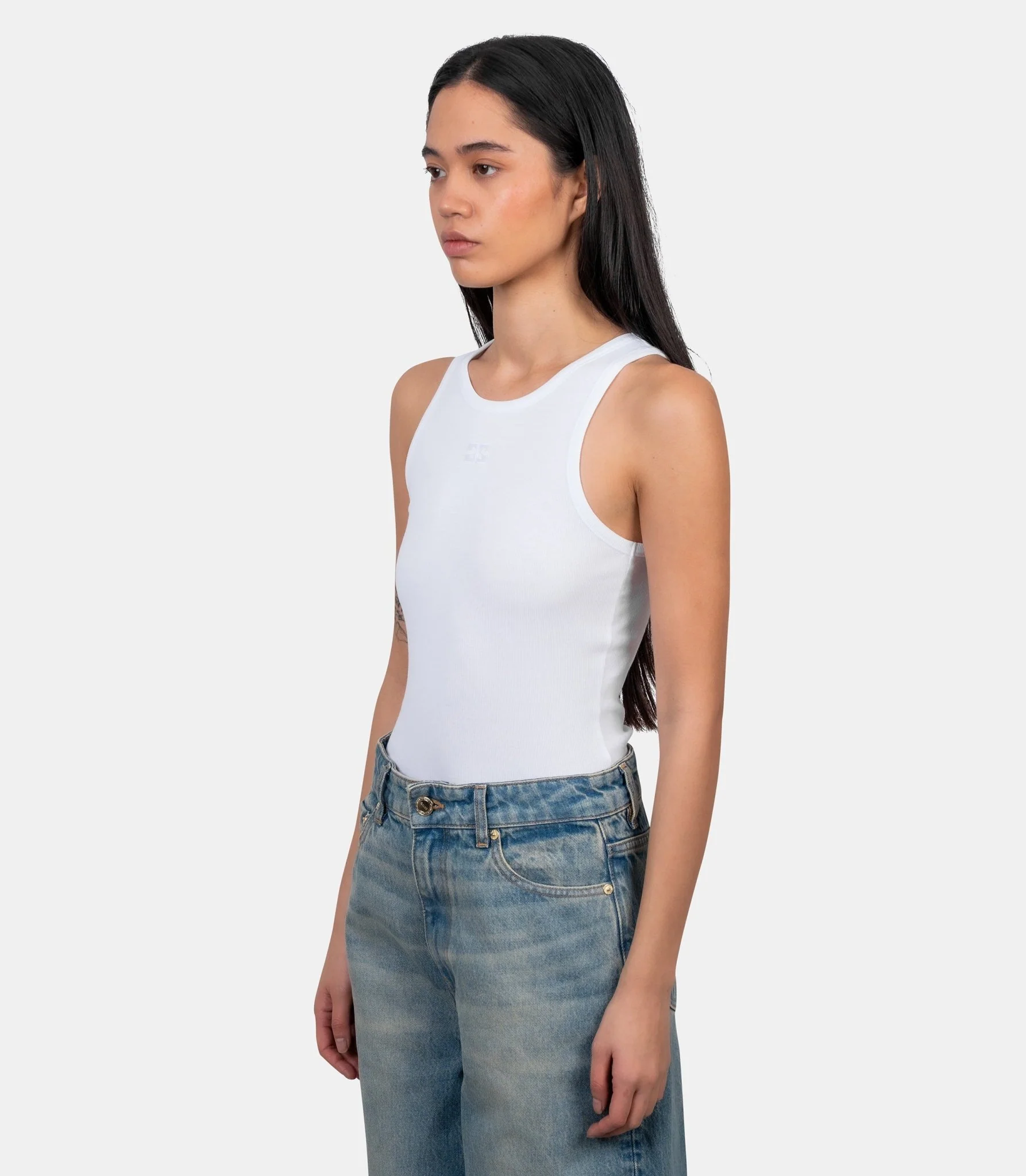 T-shirt soft cotton rib - Image 2