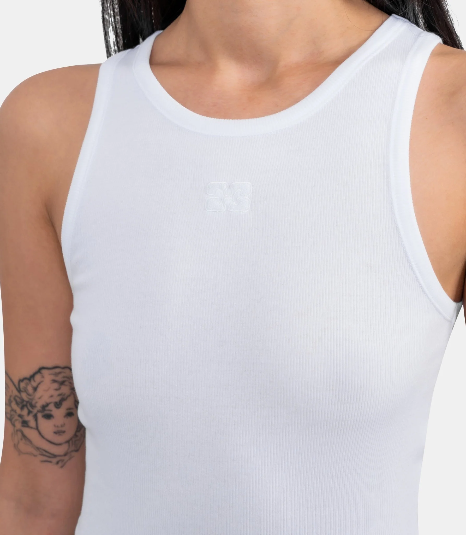 T-shirt soft cotton rib - Image 4