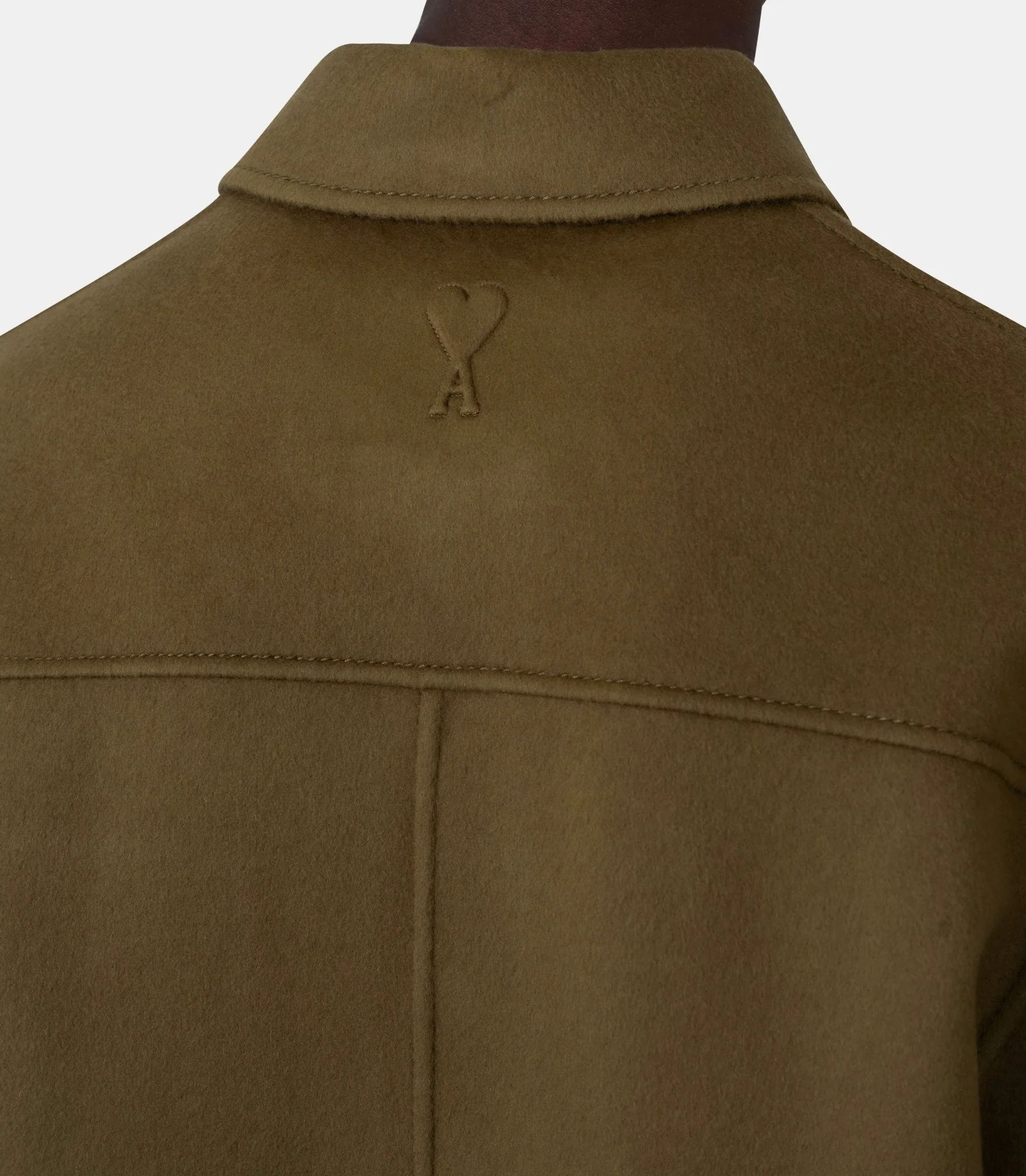 Blouson boule boutonné en laine - Image 5