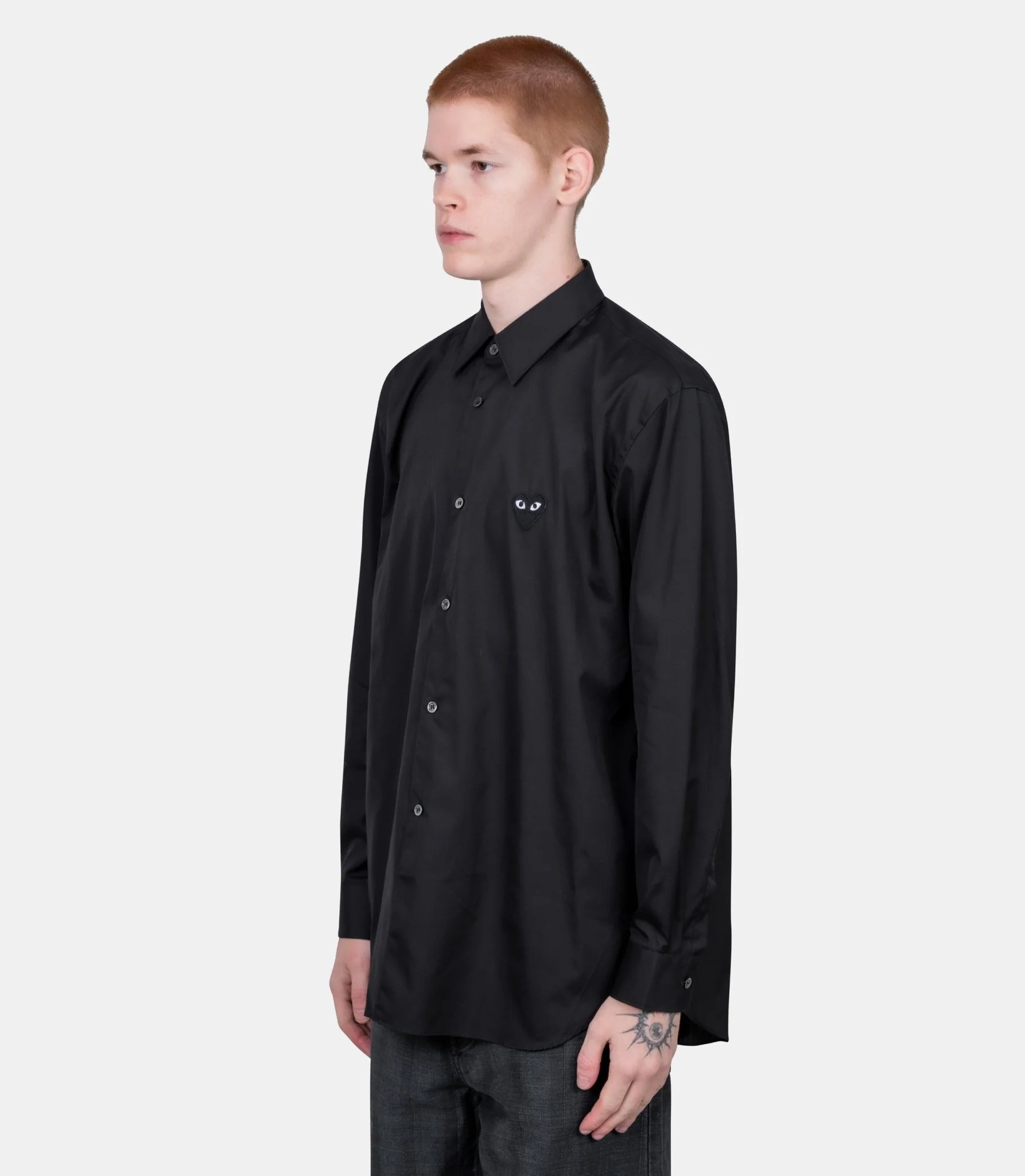 Chemise avec emblème tissé - Image 3