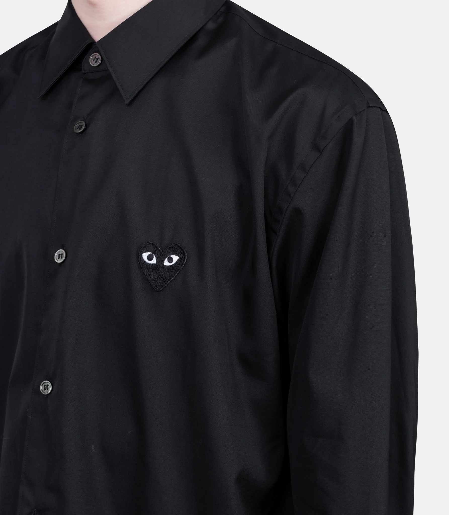 Chemise avec emblème tissé - Image 4