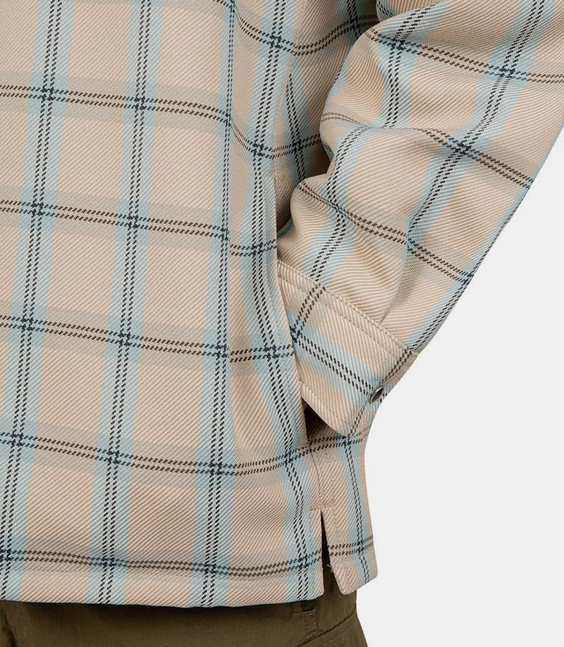 Chemise col ouvert à carreaux ombrés - Image 5