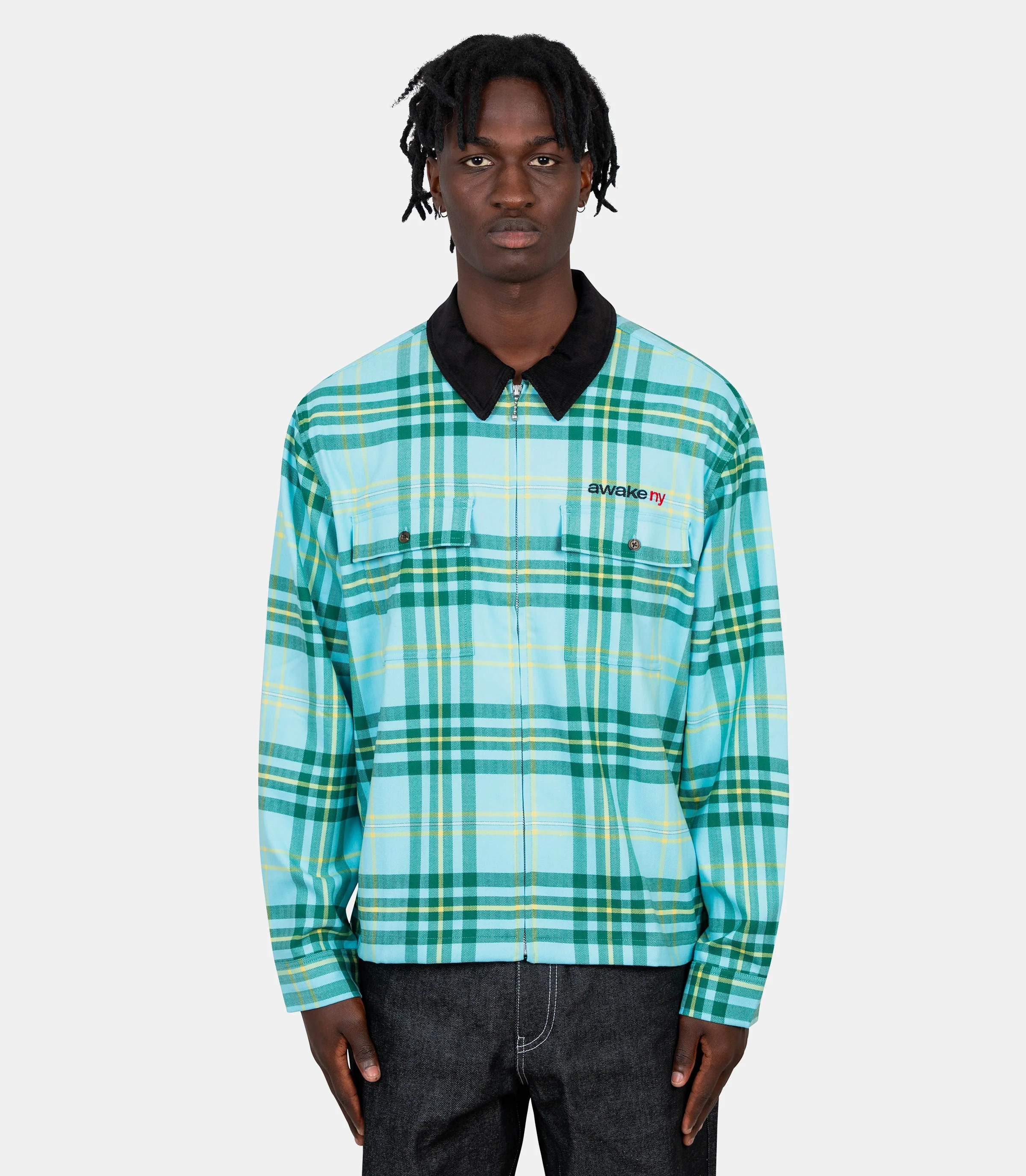 Chemise en flanelle à carreaux