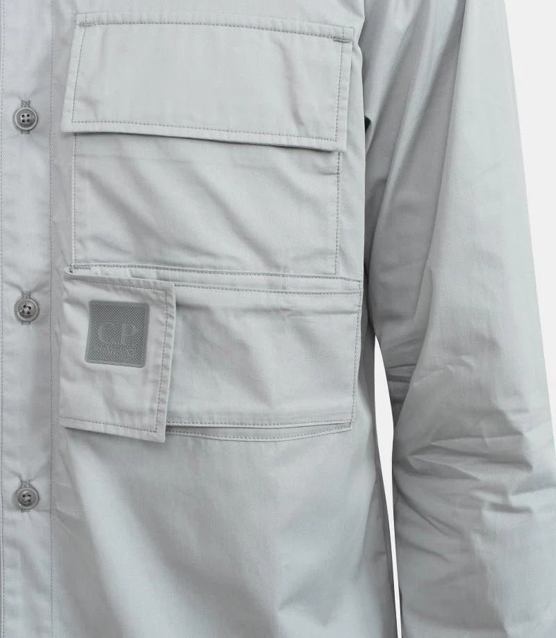Chemise gabardine à manches longues - Image 4