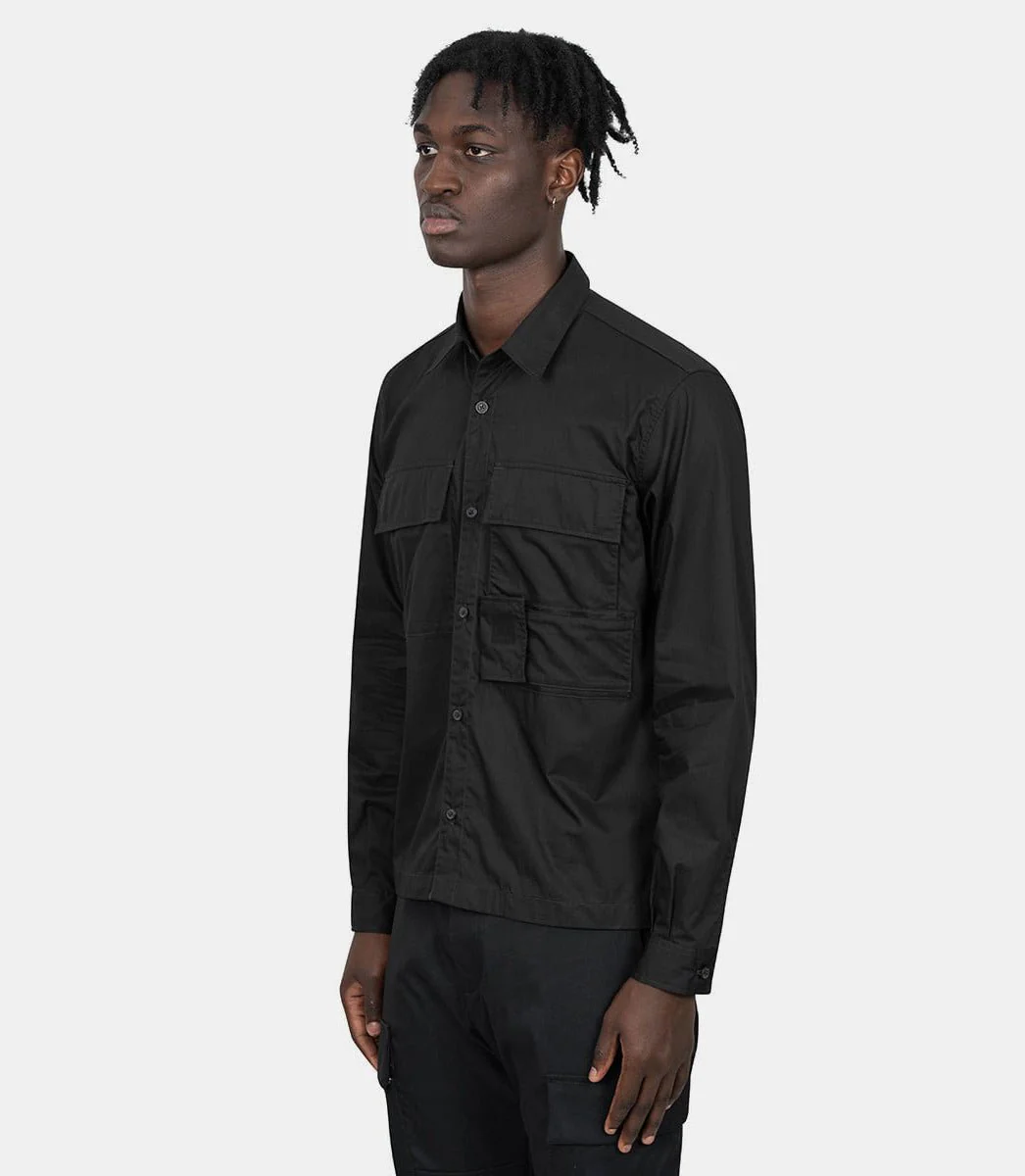 Chemise gabardine à manches longues - Image 3