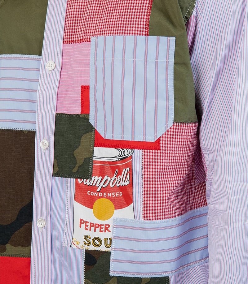 Chemise patchwork andy warhol - Image 4