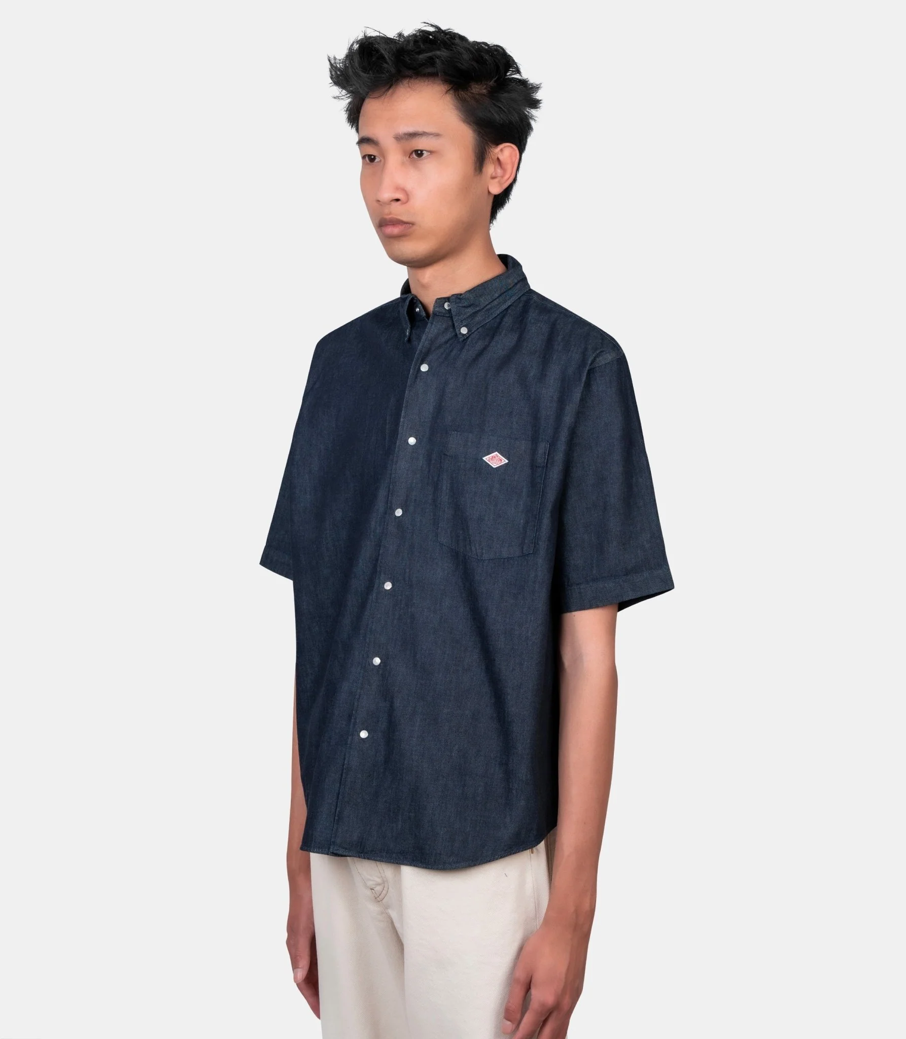Chemise dot button b.d. - Image 2