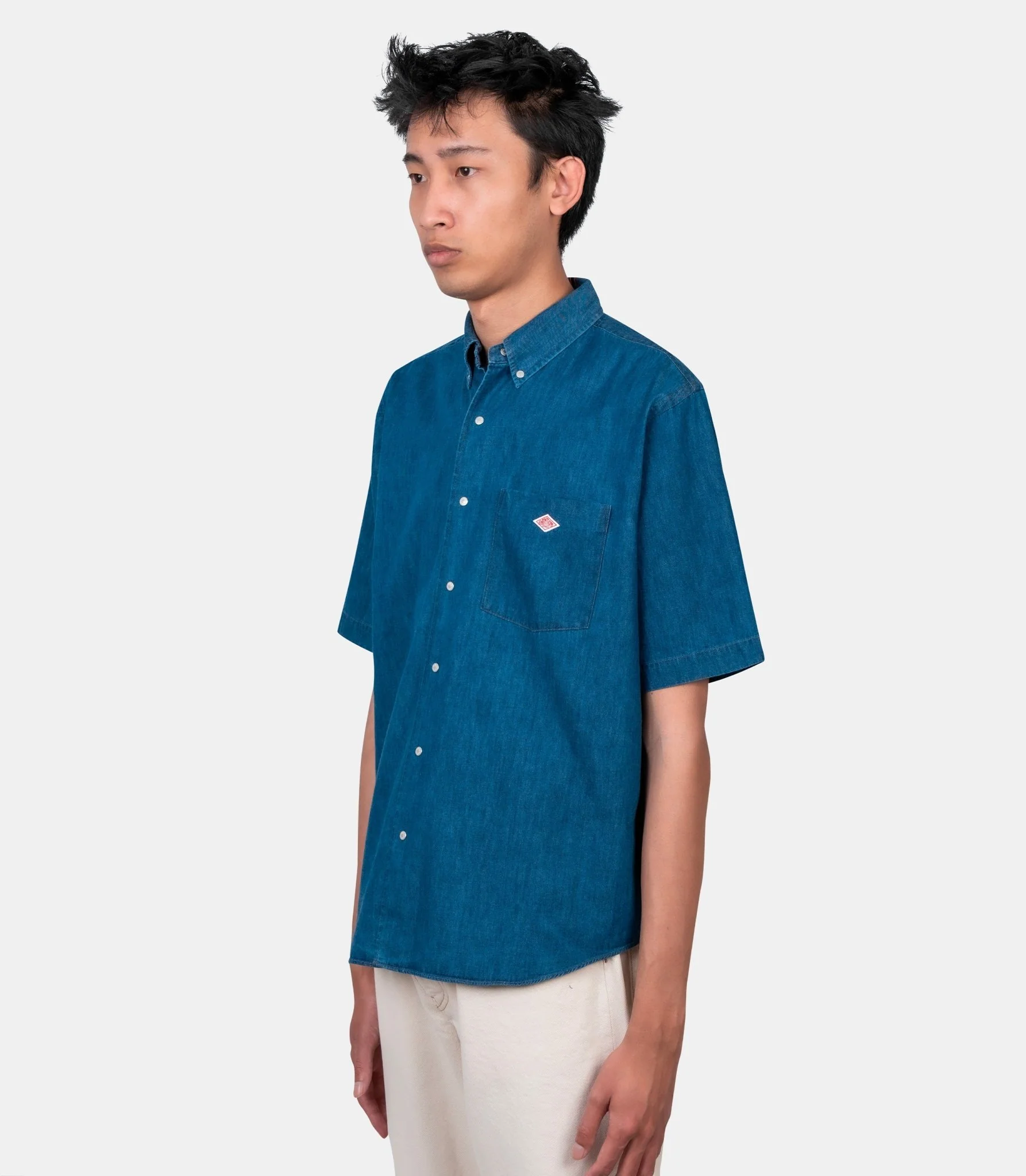 Chemise dot button b.d. - Image 2
