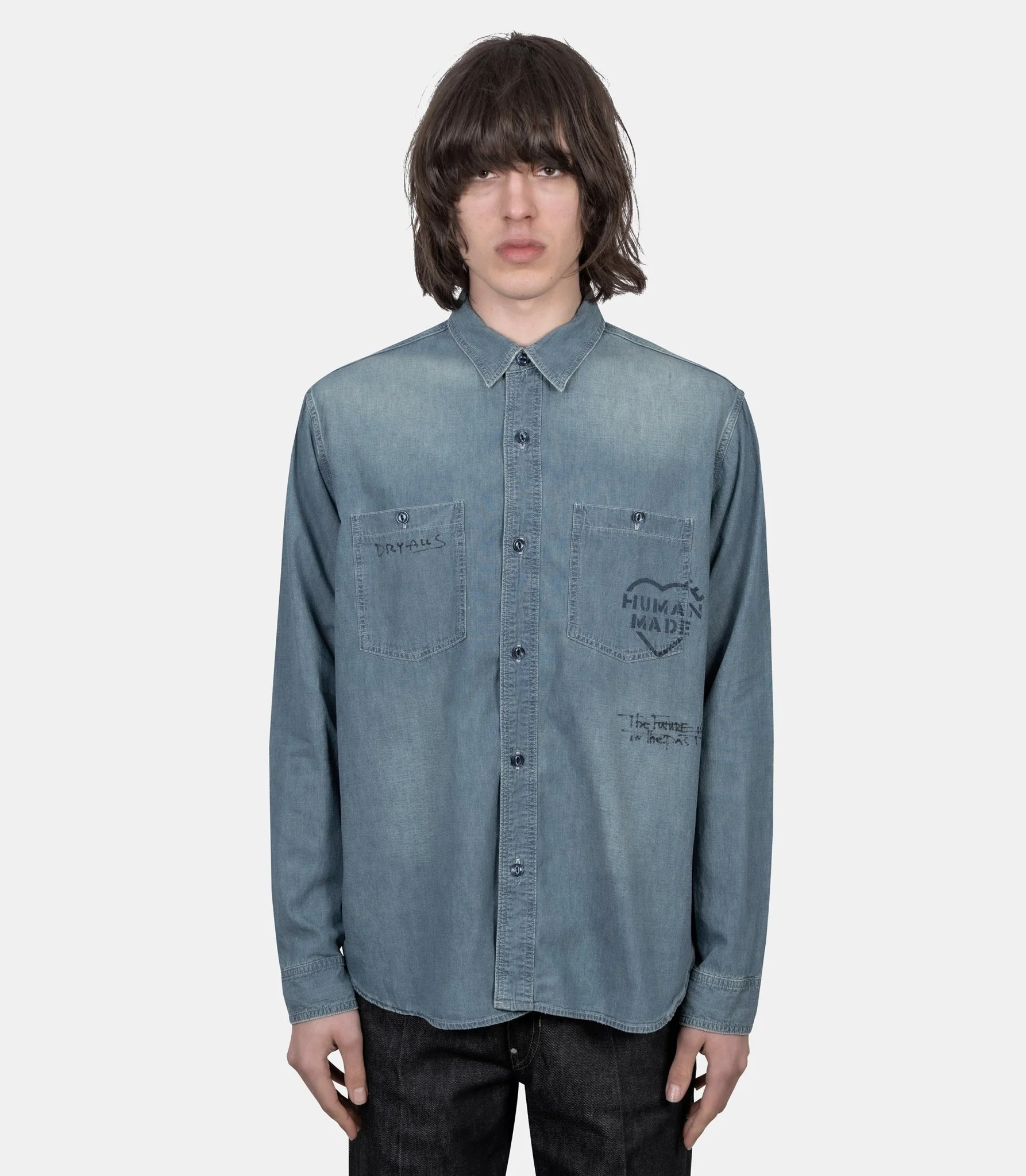 Chemise en chambray
