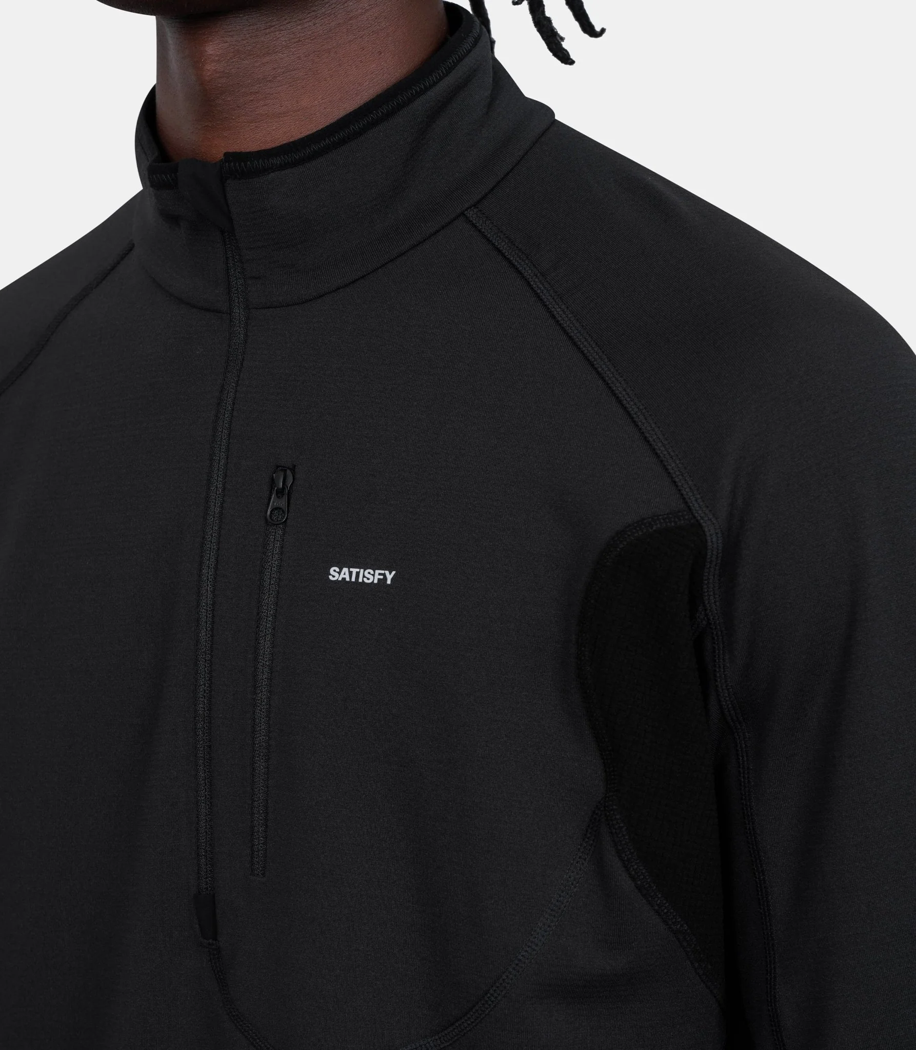 Hoodie demi zip ghostfleece - Image 4