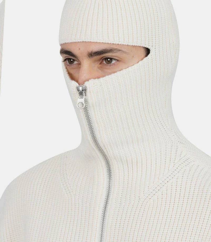 Hoodie en laine côtelée - Image 4
