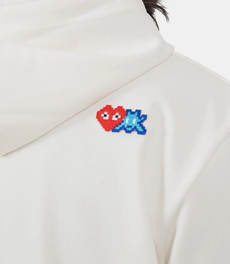 Hoodie zippée double logo pixel - Image 5
