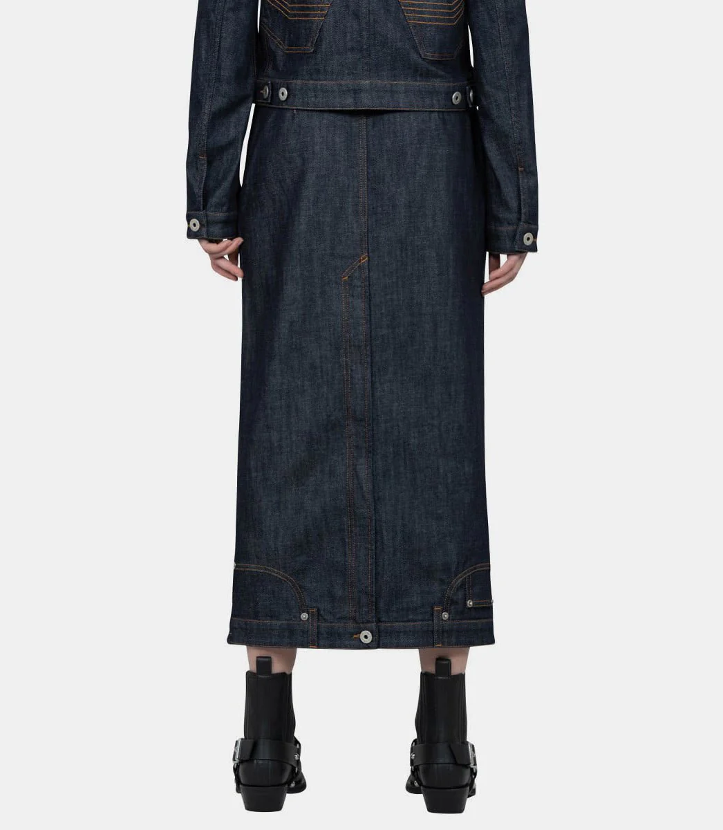 Jupe en jean upside down - Image 3