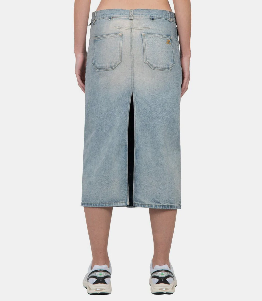 Jupe multiflex en denim - Image 3