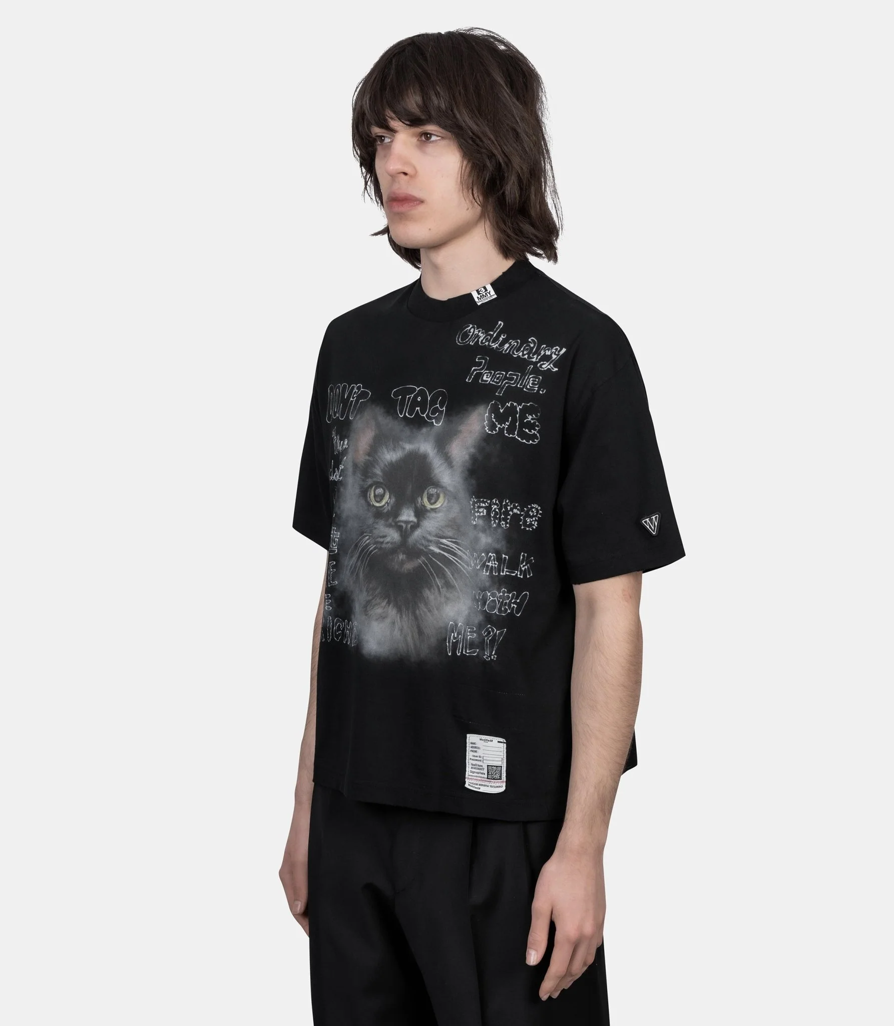 T-shirt imprimé chat - Image 3