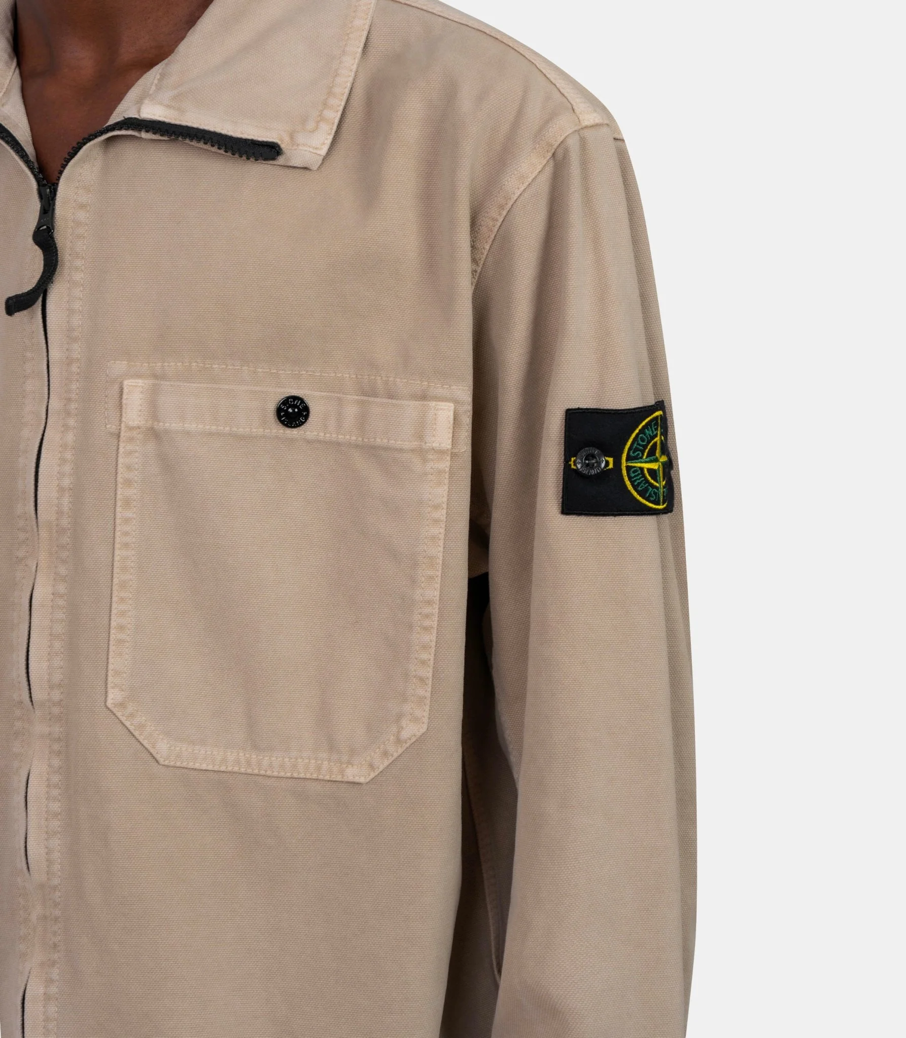 Surchemise organic panama cotton "old" effect - Image 4