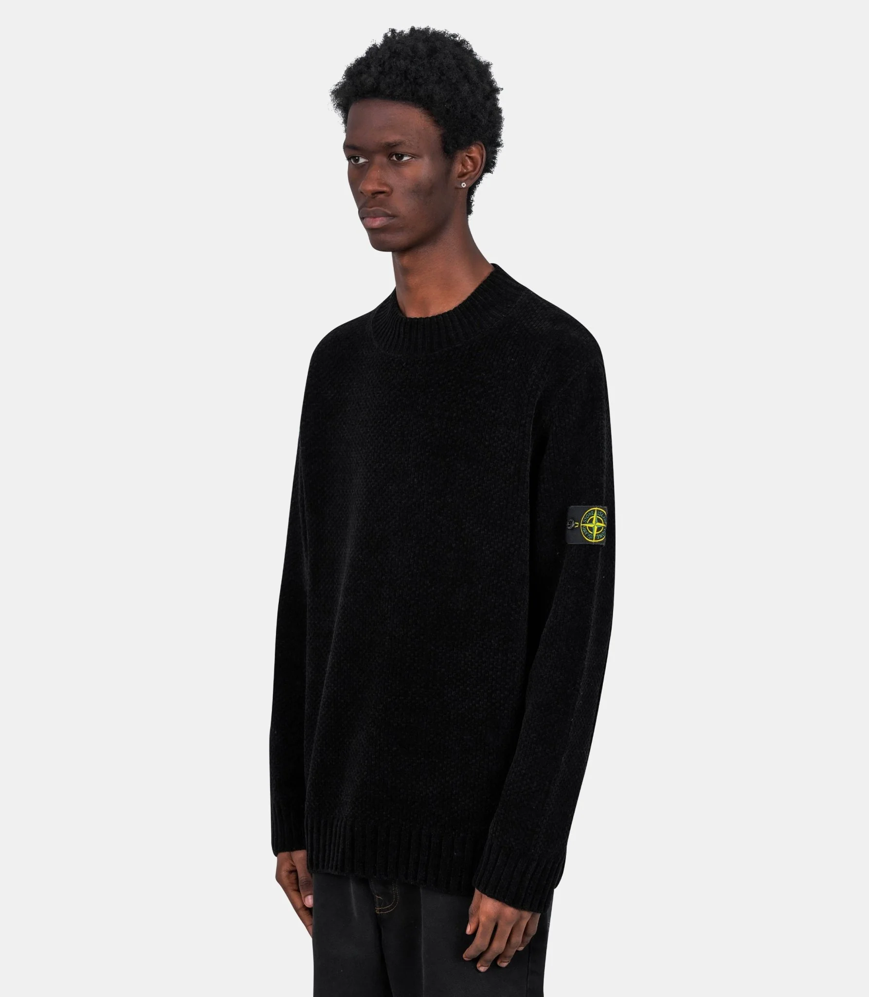 Pull moss stitch cotton chenille - Image 3
