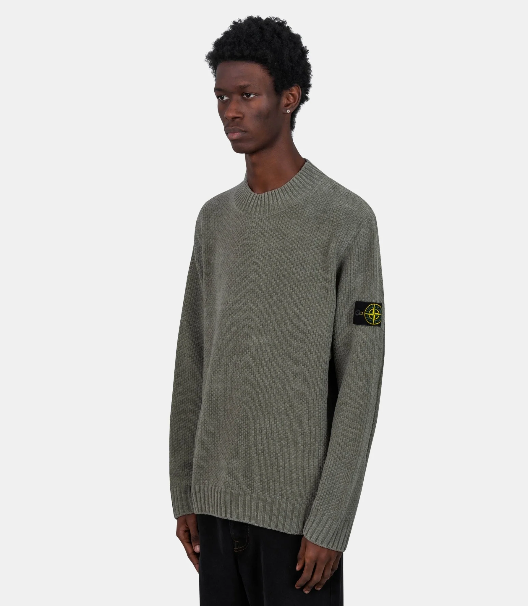 Pull moss stitch cotton chenille - Image 3