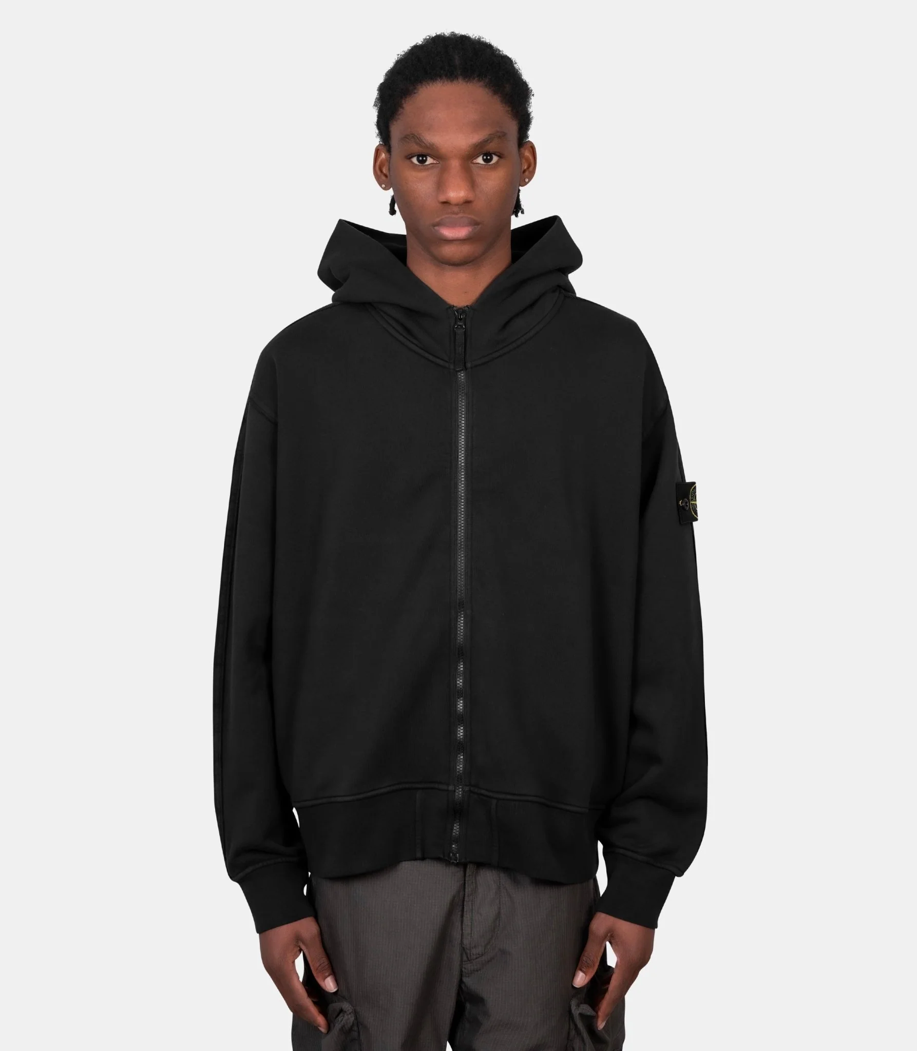 Hoodie zippé organic cotton fleece