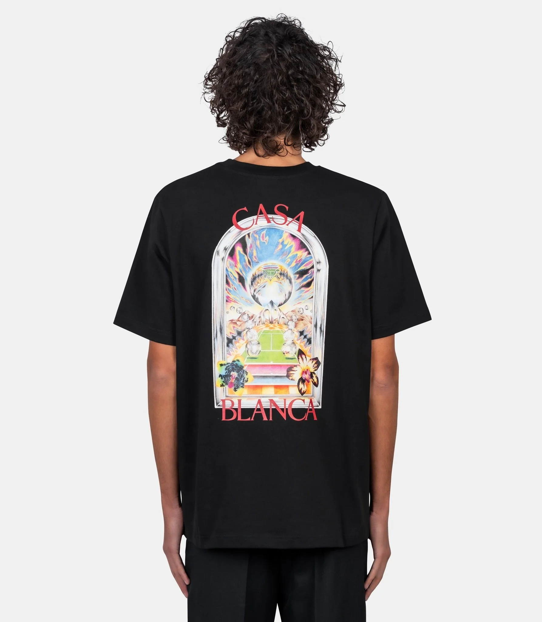 T-shirt orchid court - Image 2