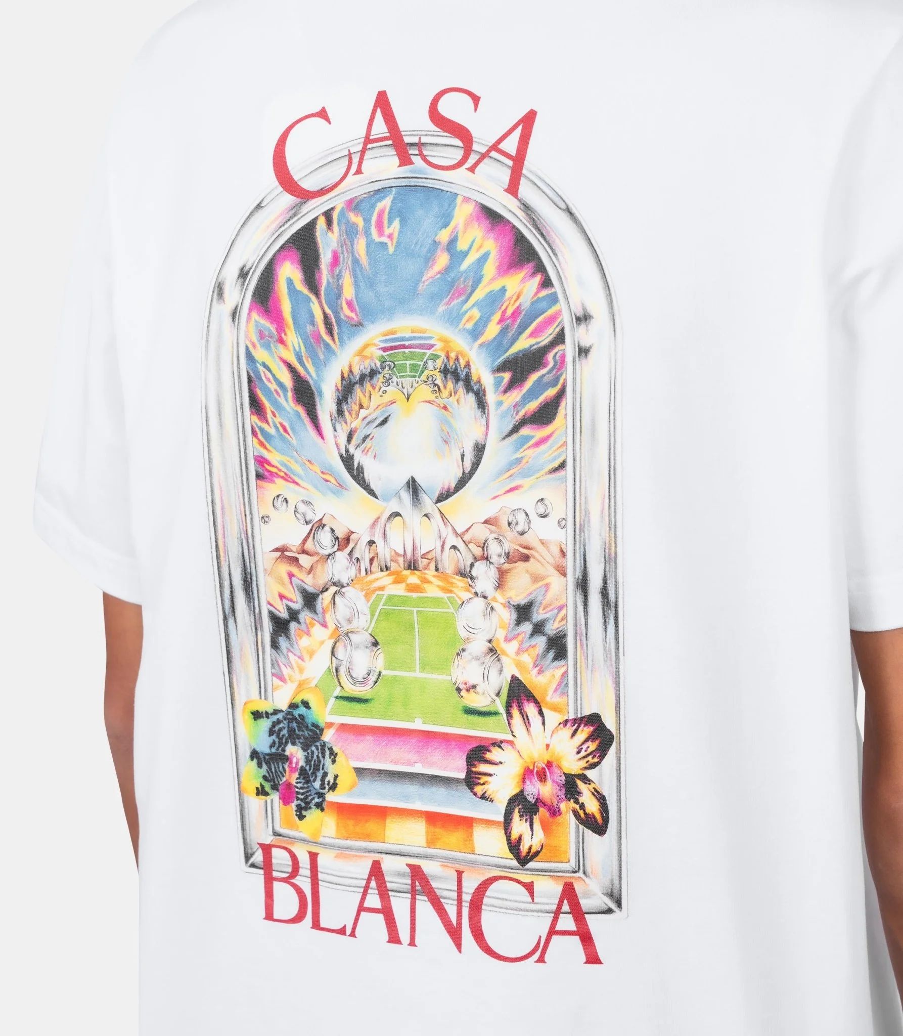 T-shirt orchid court - Image 3