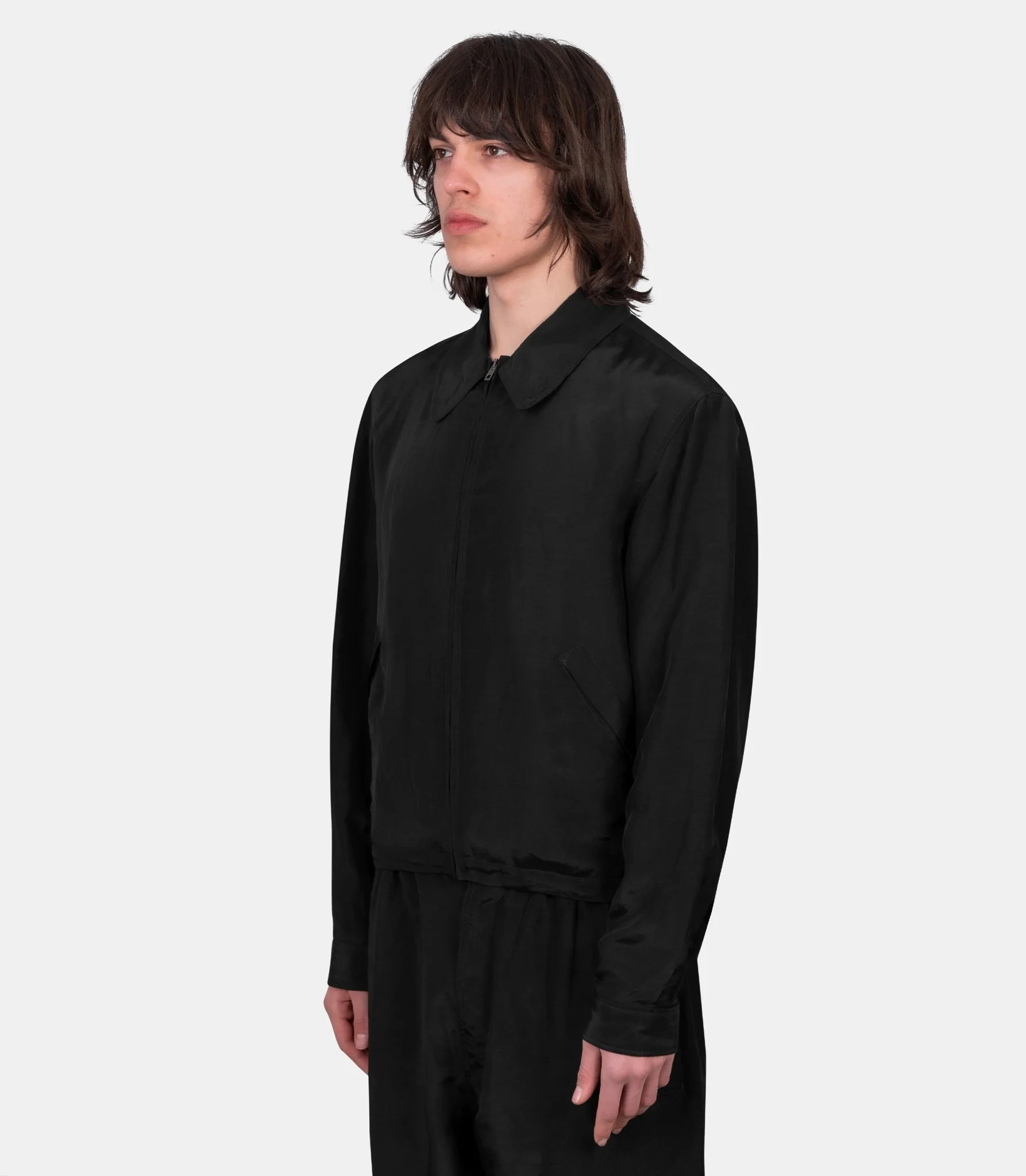 Blouson court en lin mélangé - Image 3