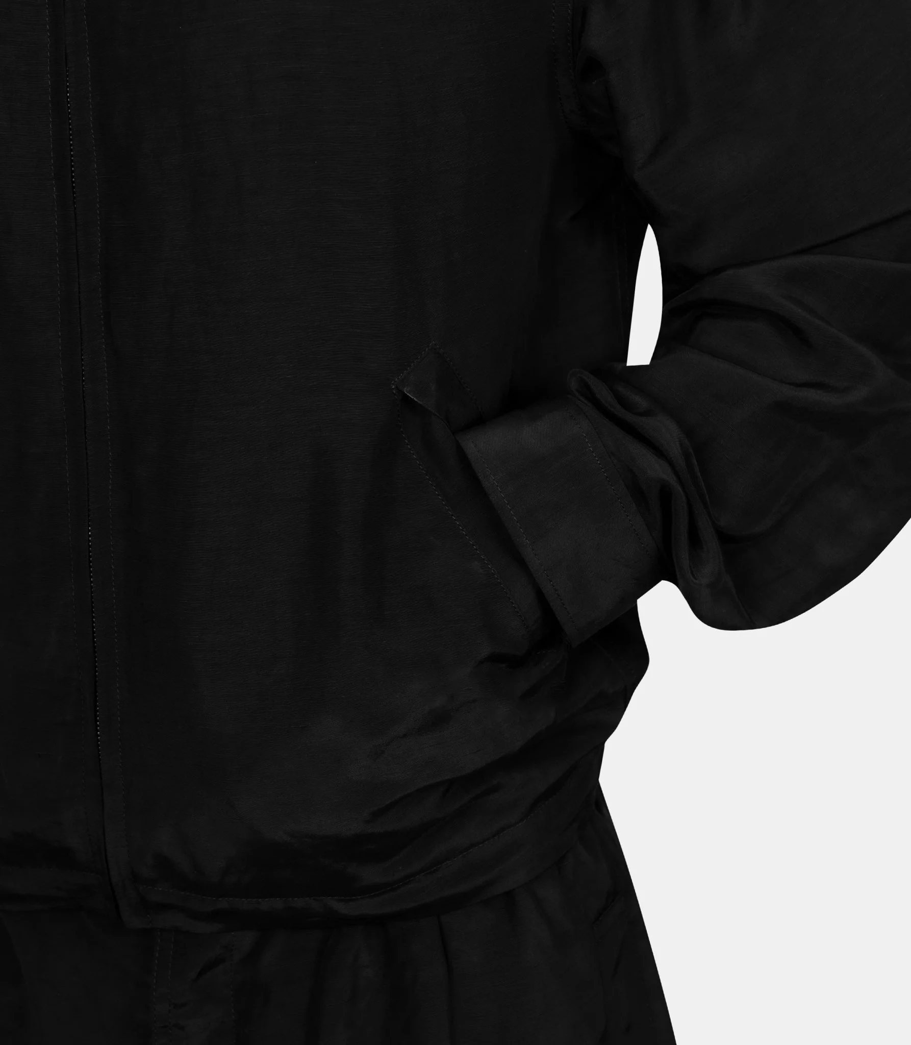 Blouson court en lin mélangé - Image 4