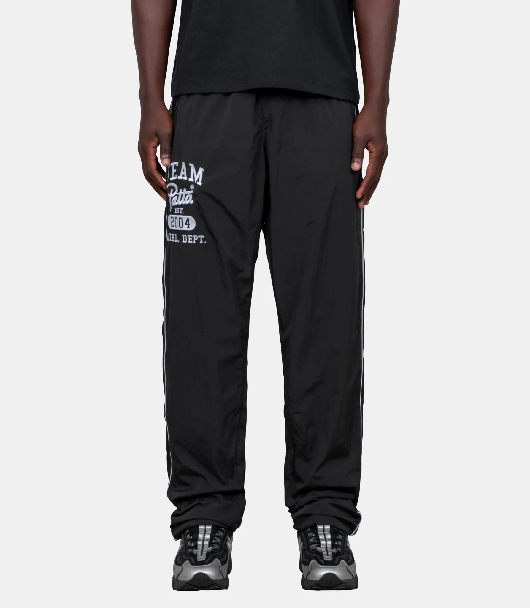 Pantalon athletic nylon track