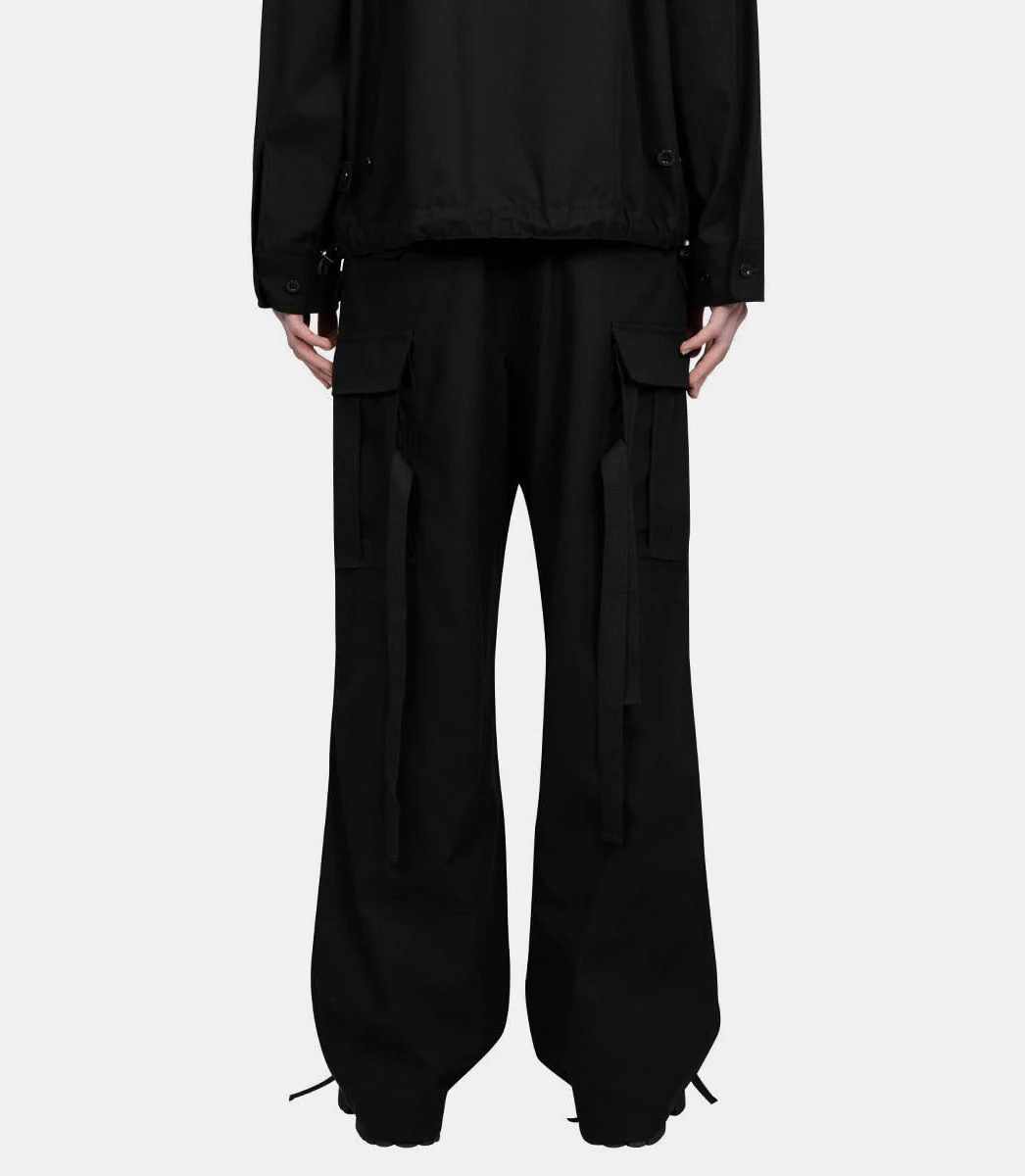 Pantalon en coton sergé - Image 3