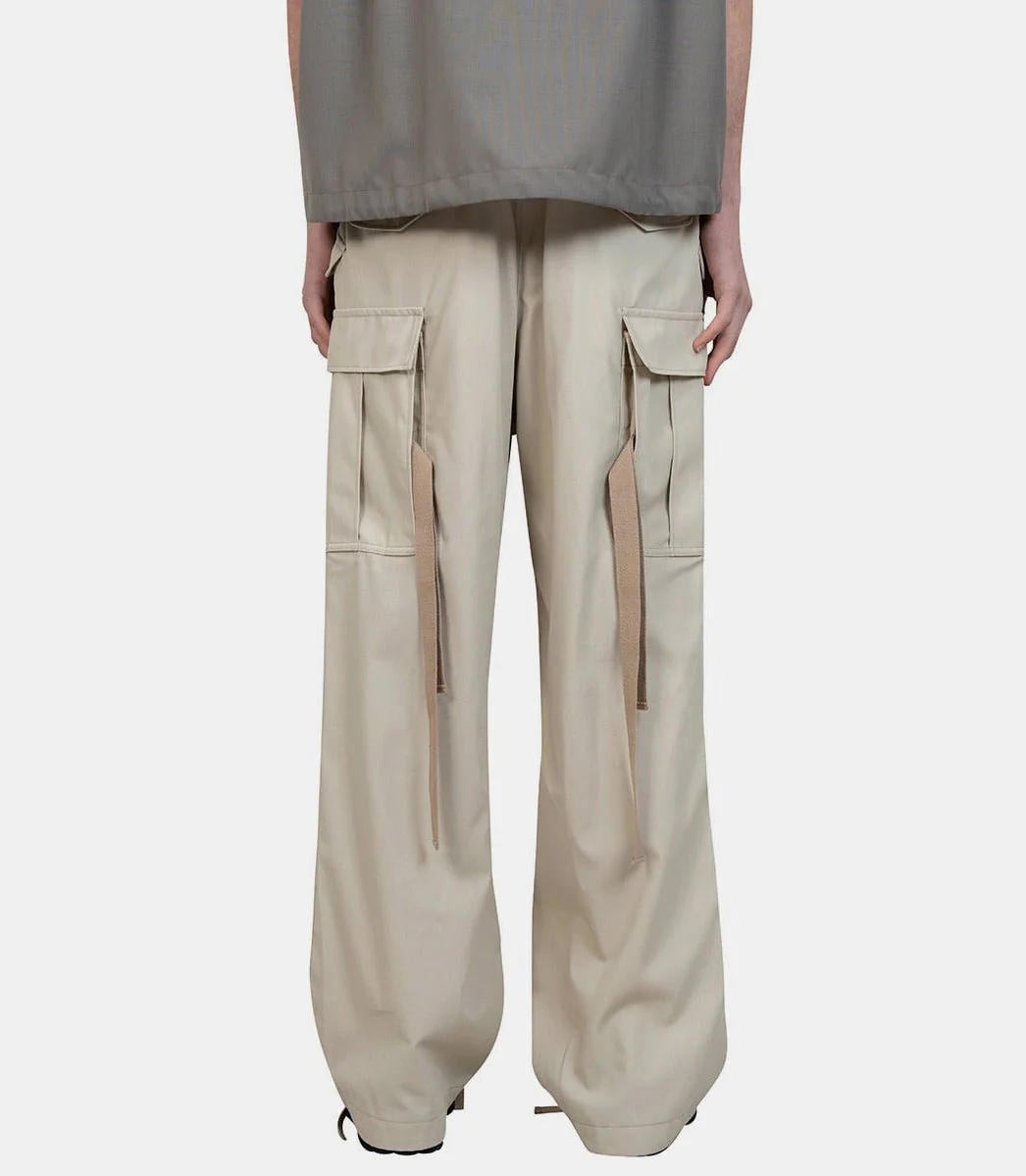 Pantalon en coton sergé - Image 3