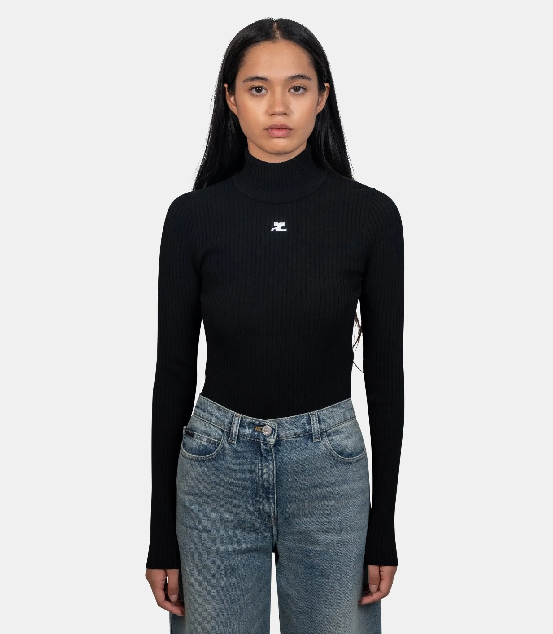 Maille col roulé reedition