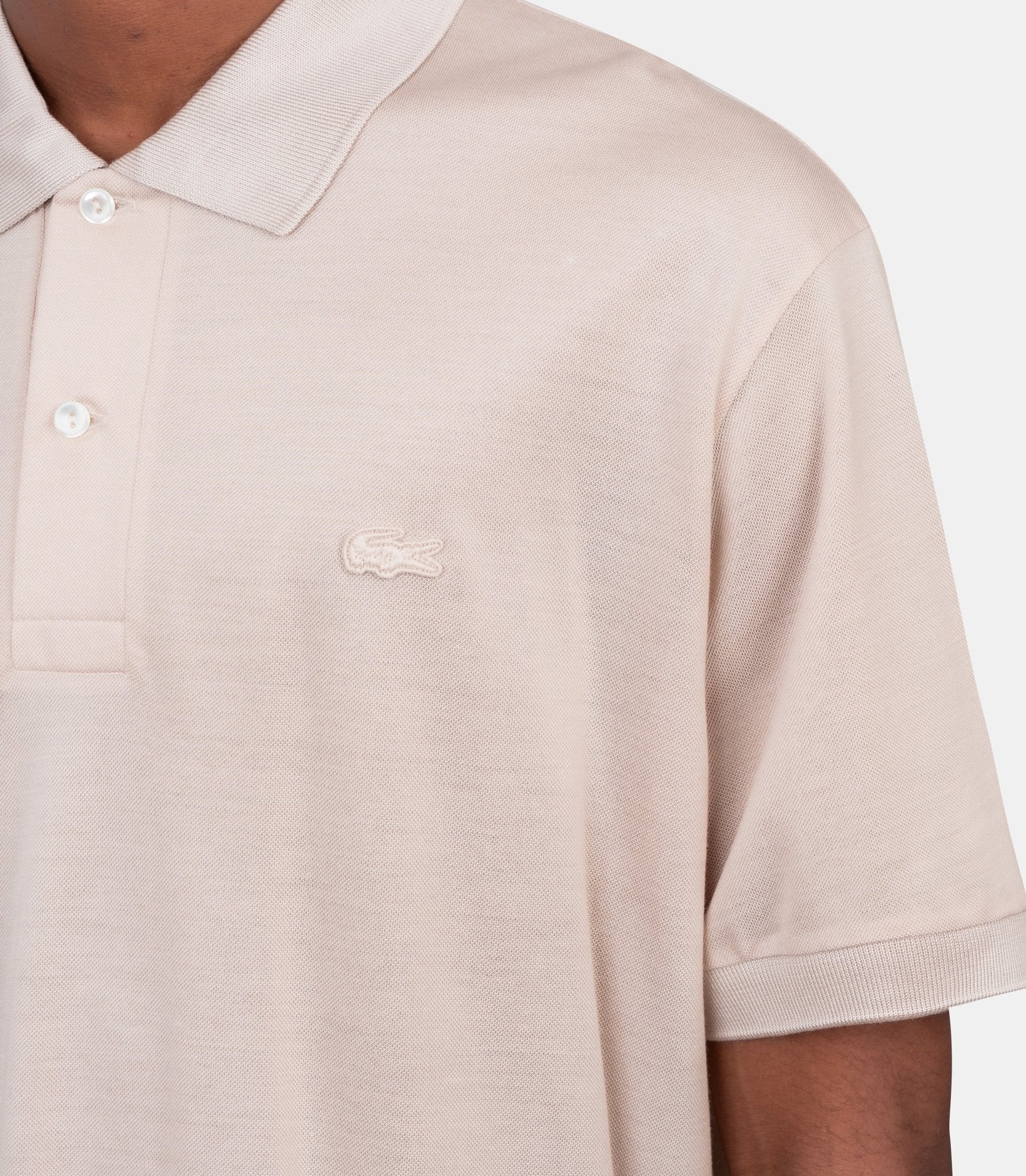 Polo classic fit piqué soie - Image 4