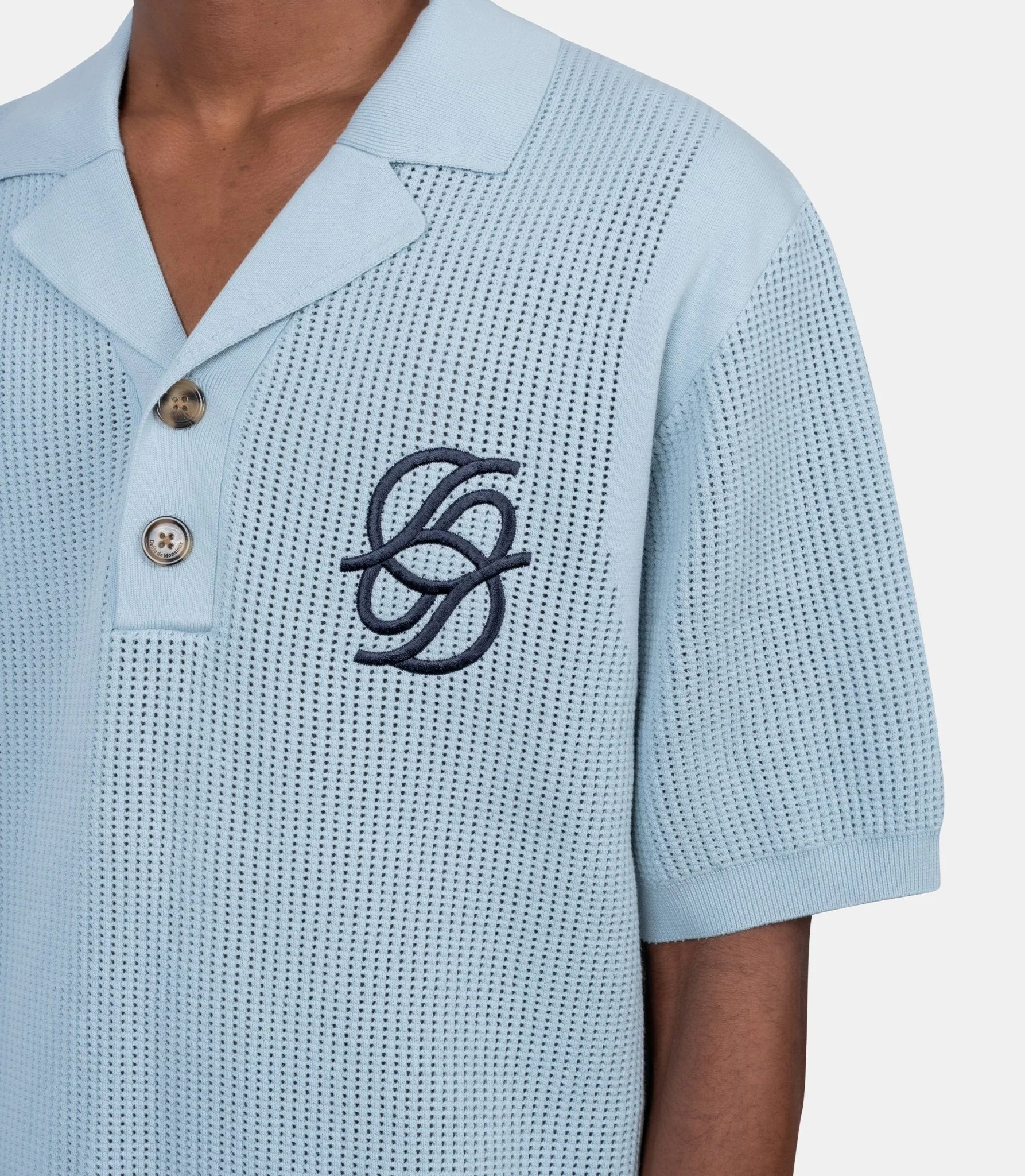 Polo maille monogramme - Image 4