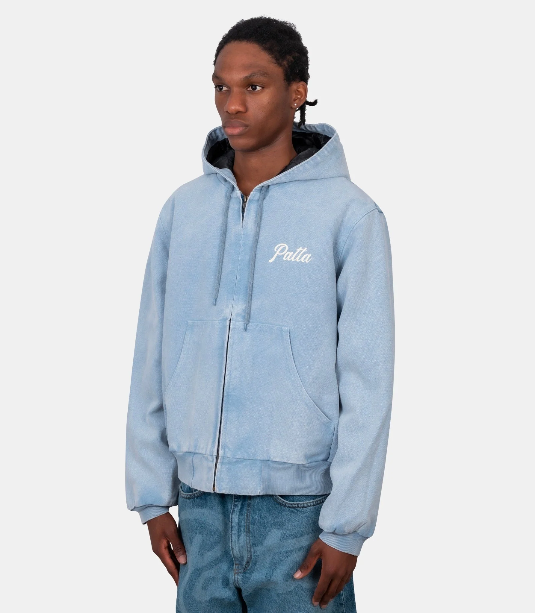 Veste à capuche peace canvas - Image 3