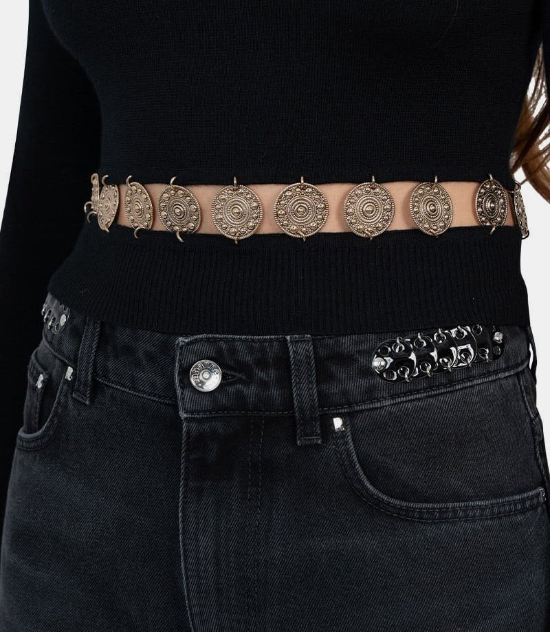 Pull à ceinture pastilles sparkle - Image 4