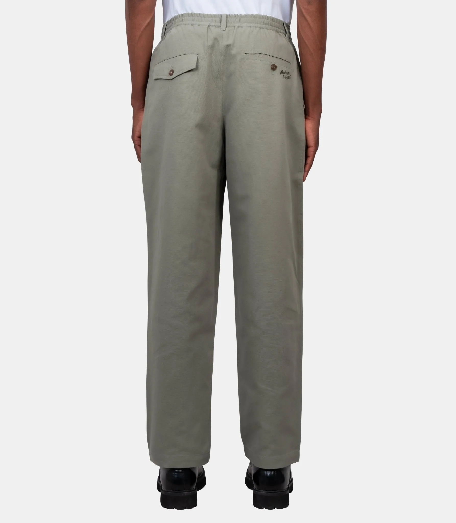 Pantalon plissé élastique - Image 3