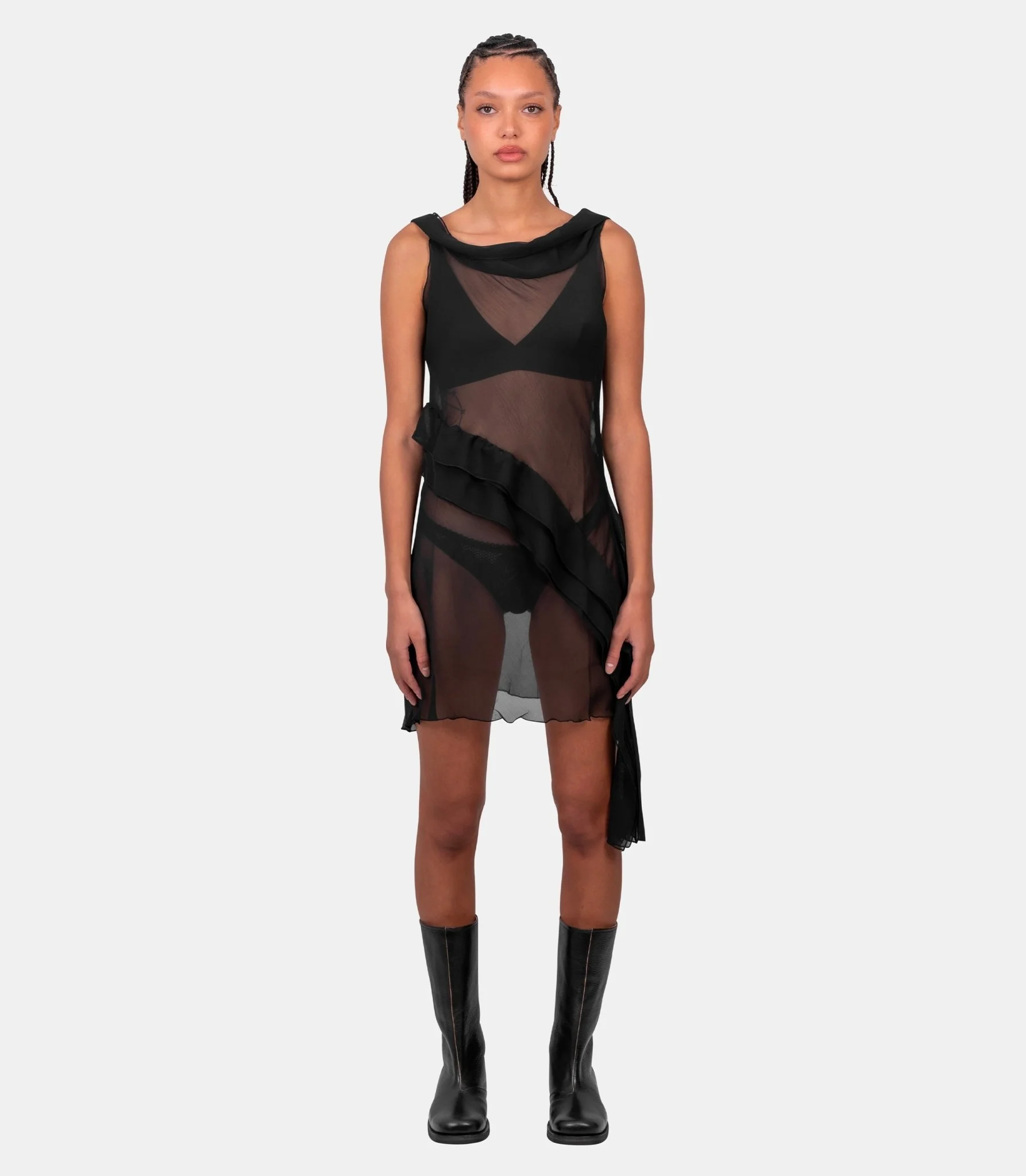 Robe boa mini