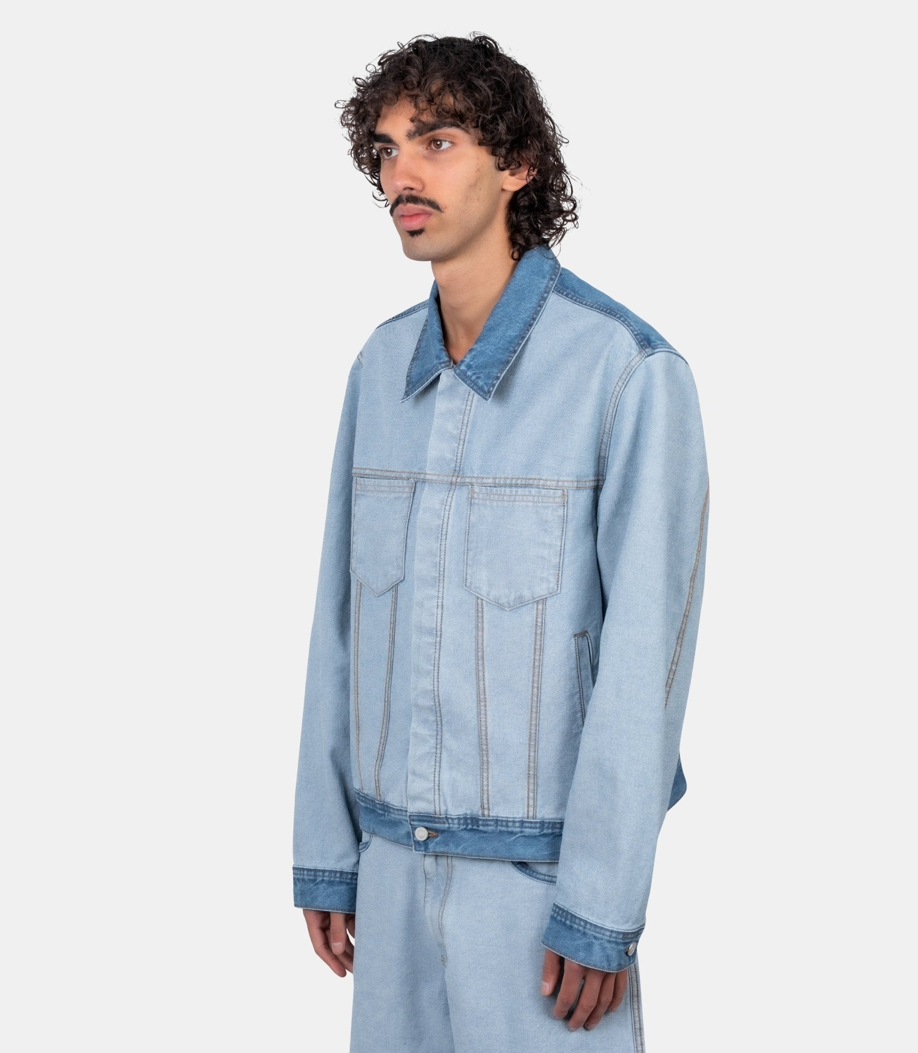Veste denim inside/out - Image 3