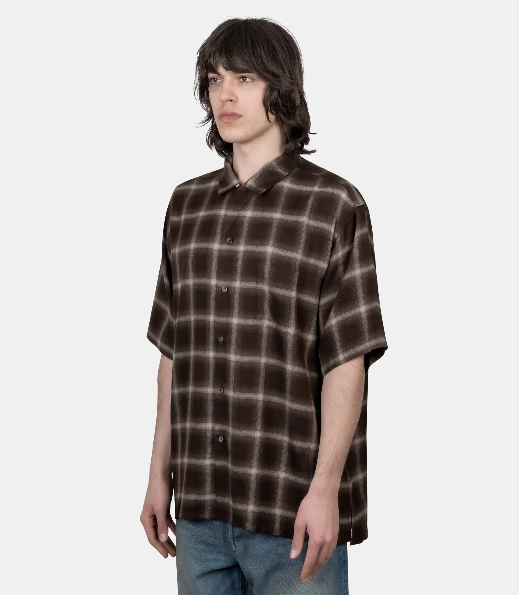 Chemise manches courtes oversized ly/vis - Image 3